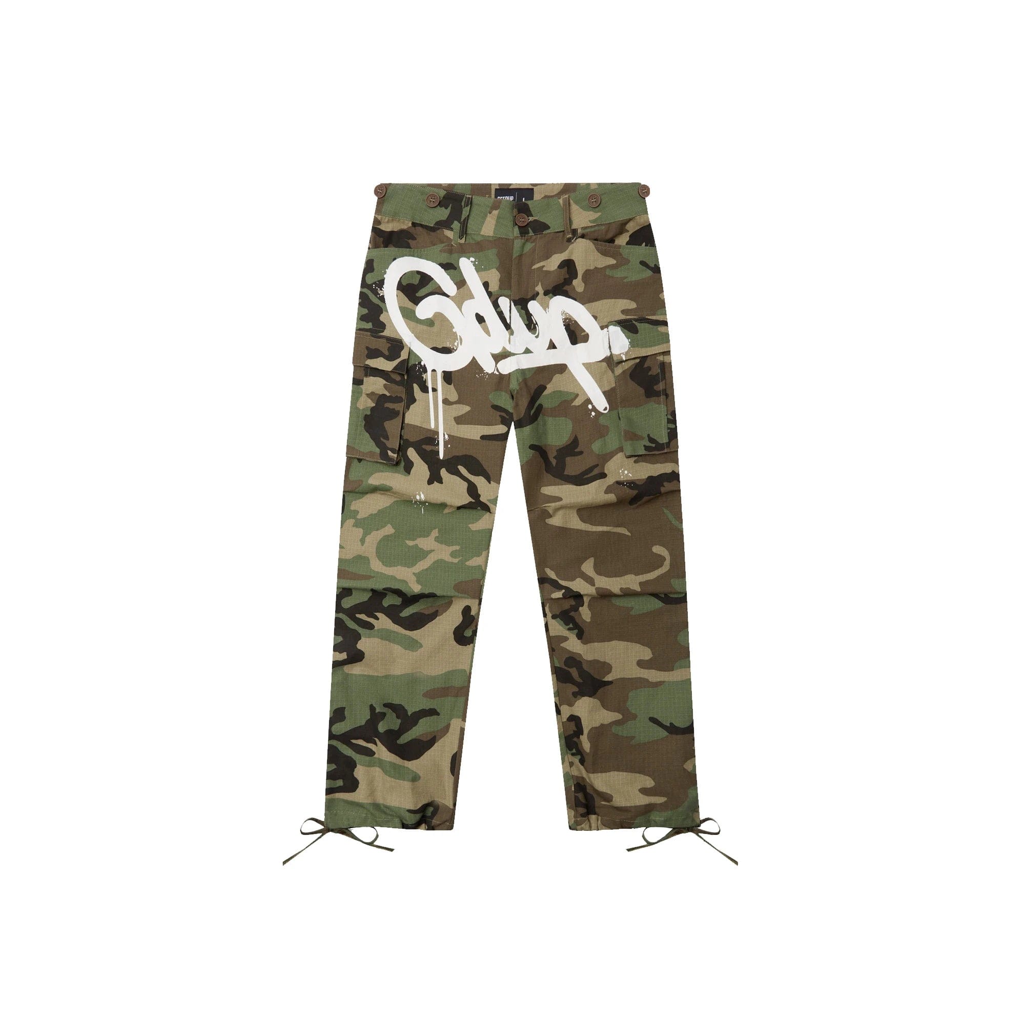 Geedup Handstyle R/S Cargo Pants Camo Green (2025)