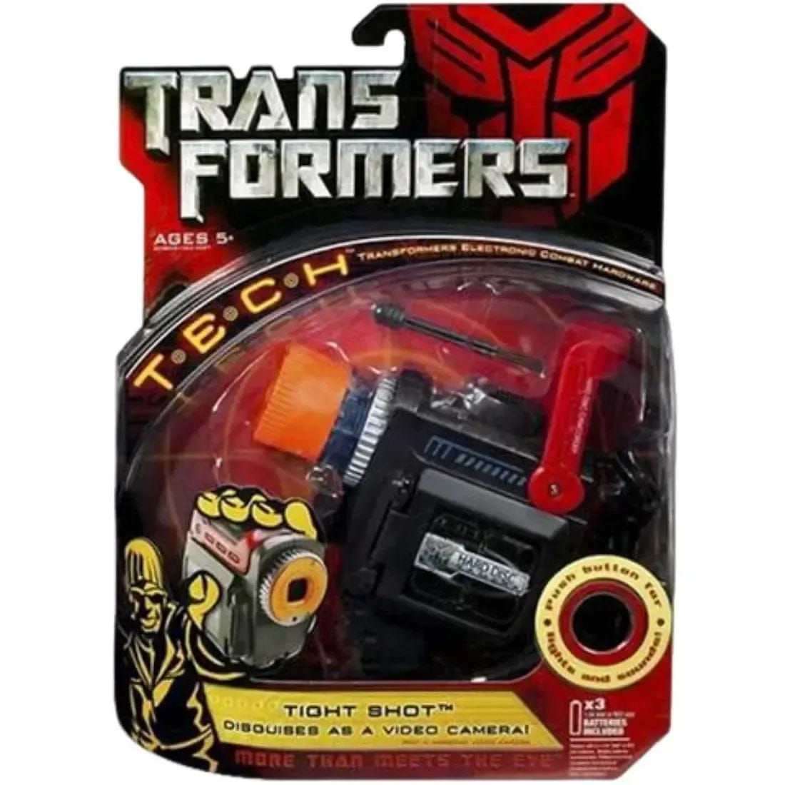 Hasbro Transformer - Tight Shot Video Camera & Blaster - Hasbro - T.E.C.H. Series