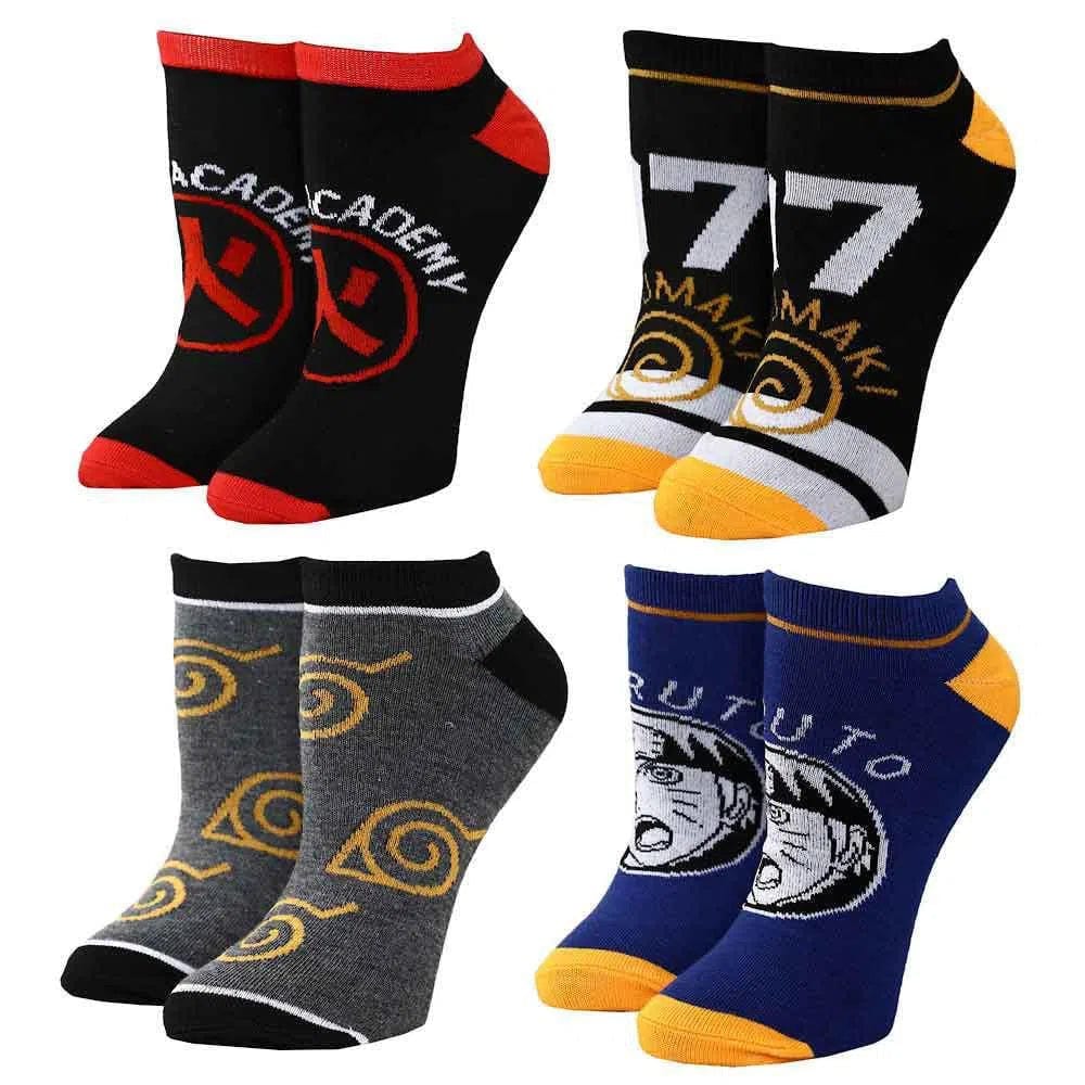 Bioworld Naruto - 12 Days of Socks Gift Set (12 Pairs) - Bioworld