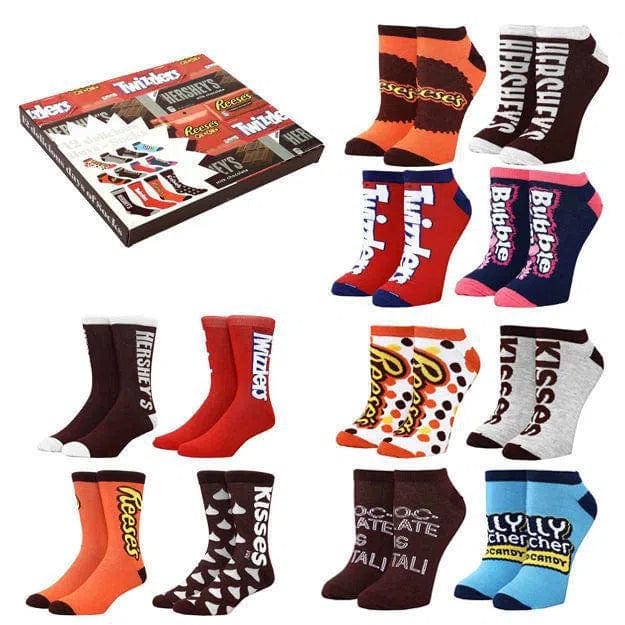 Bioworld Hershey's 12 Days of Socks Box Set - Bioworld