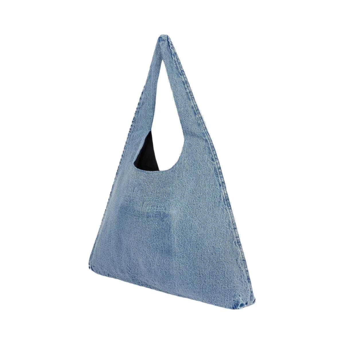 Karl Lagerfeld Denim Hobo Shopper Standard Blue Denim Light Denim