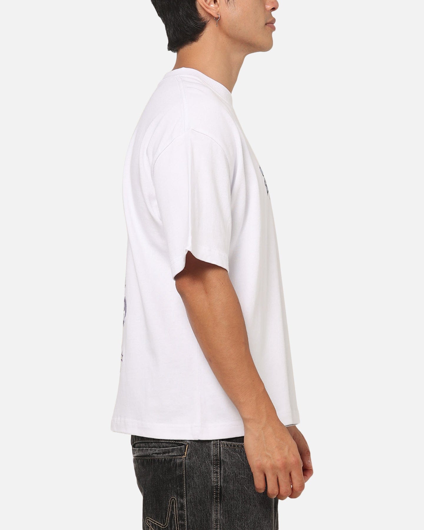 X - Large Graffiti Gorilla Fit T - Shirt White
