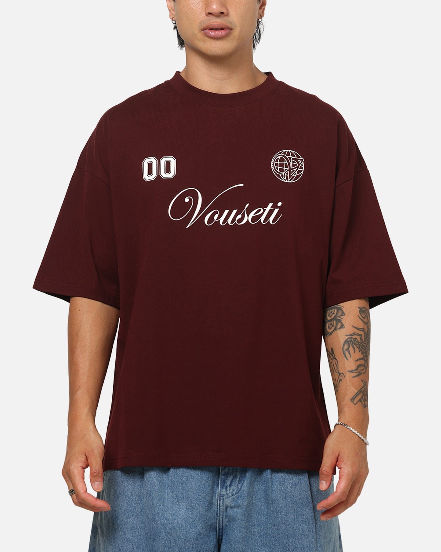 Vouseti Rugby T - Shirt Dark Plum
