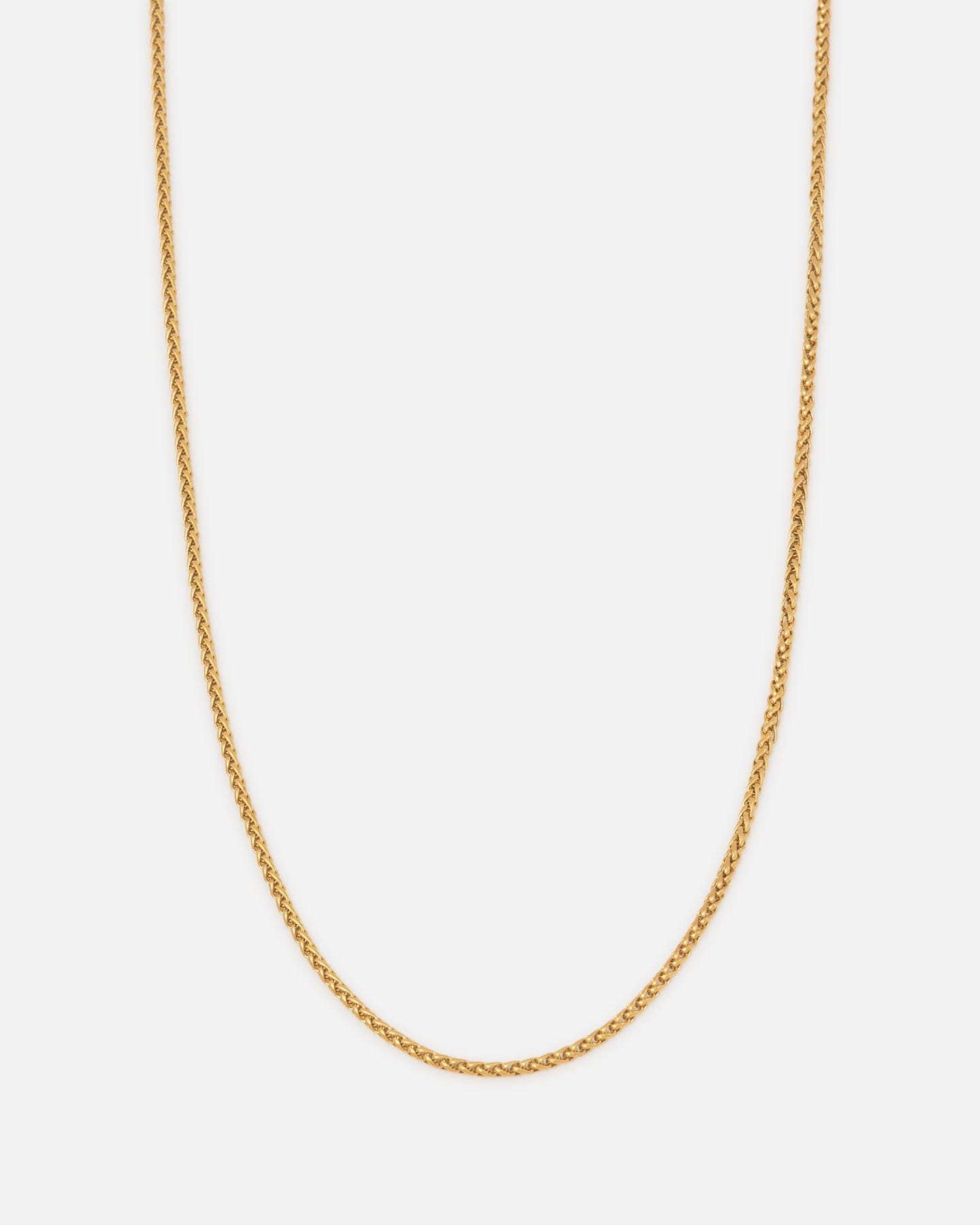 Saint Morta 2 mm Palm Chain Gold