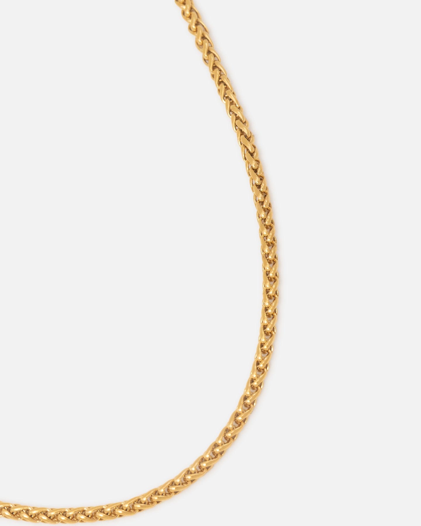 Saint Morta 2 mm Palm Chain Gold