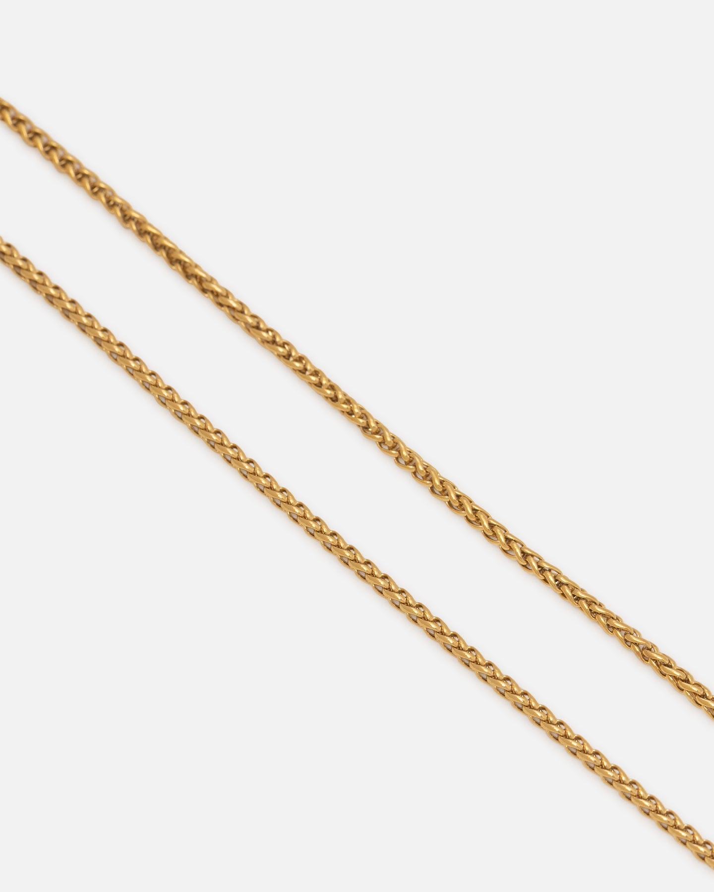 Saint Morta 2 mm Palm Chain Gold