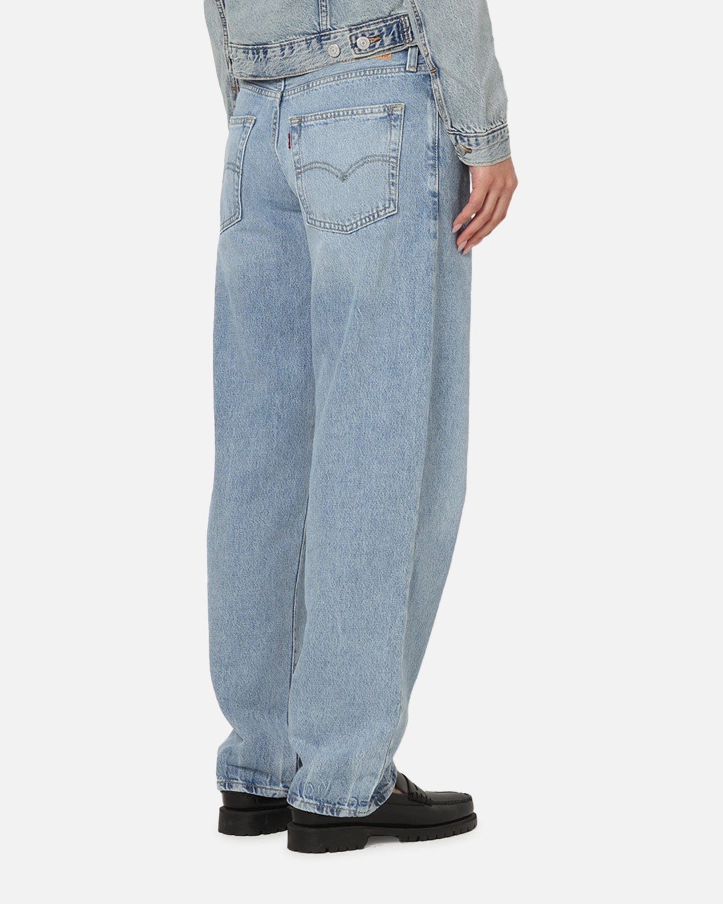 LEVI Strauss and CO Women's '94 Baggy Denim Jeans Blue