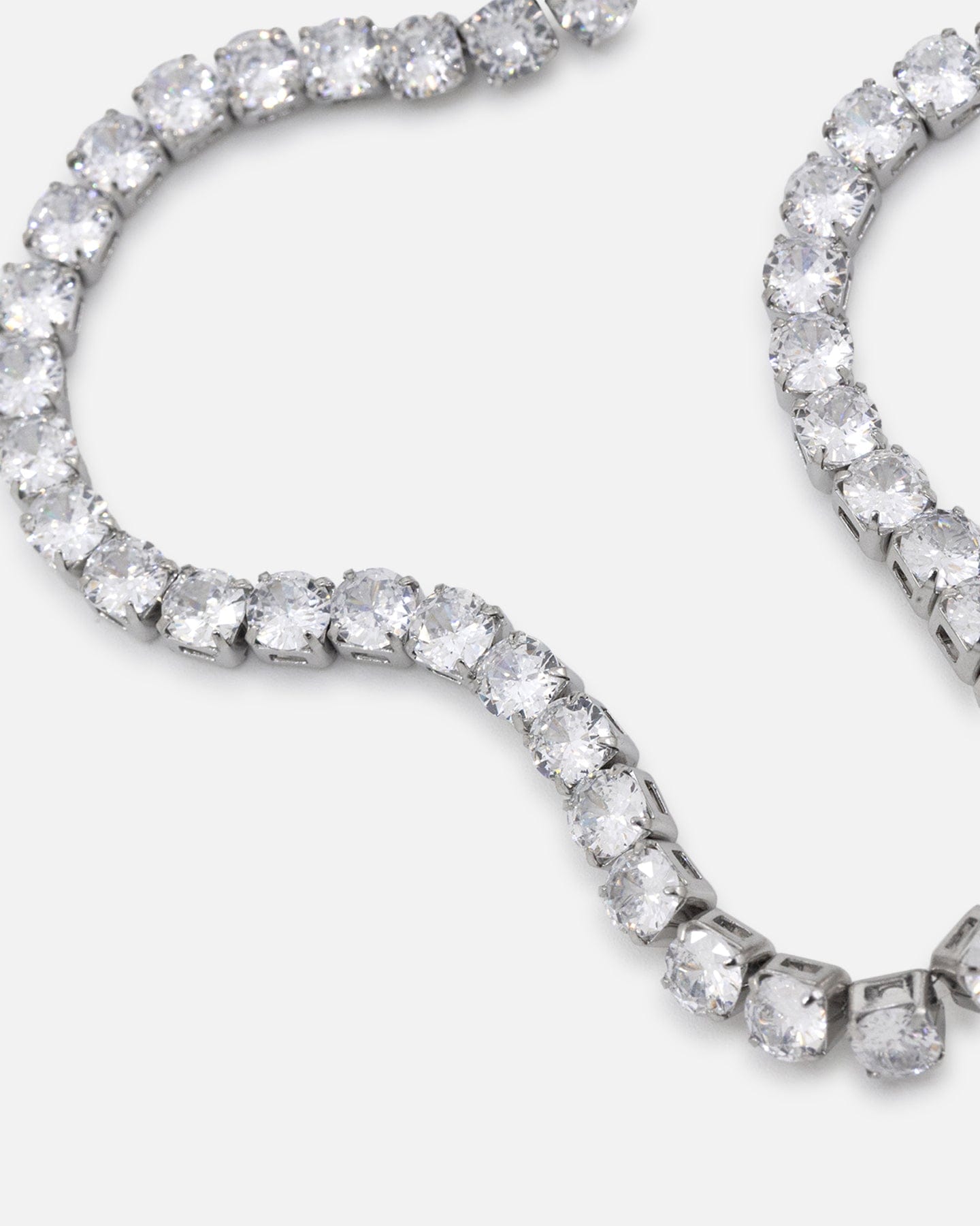 Saint Morta 5 mm Tennis Chain Iced White Gold