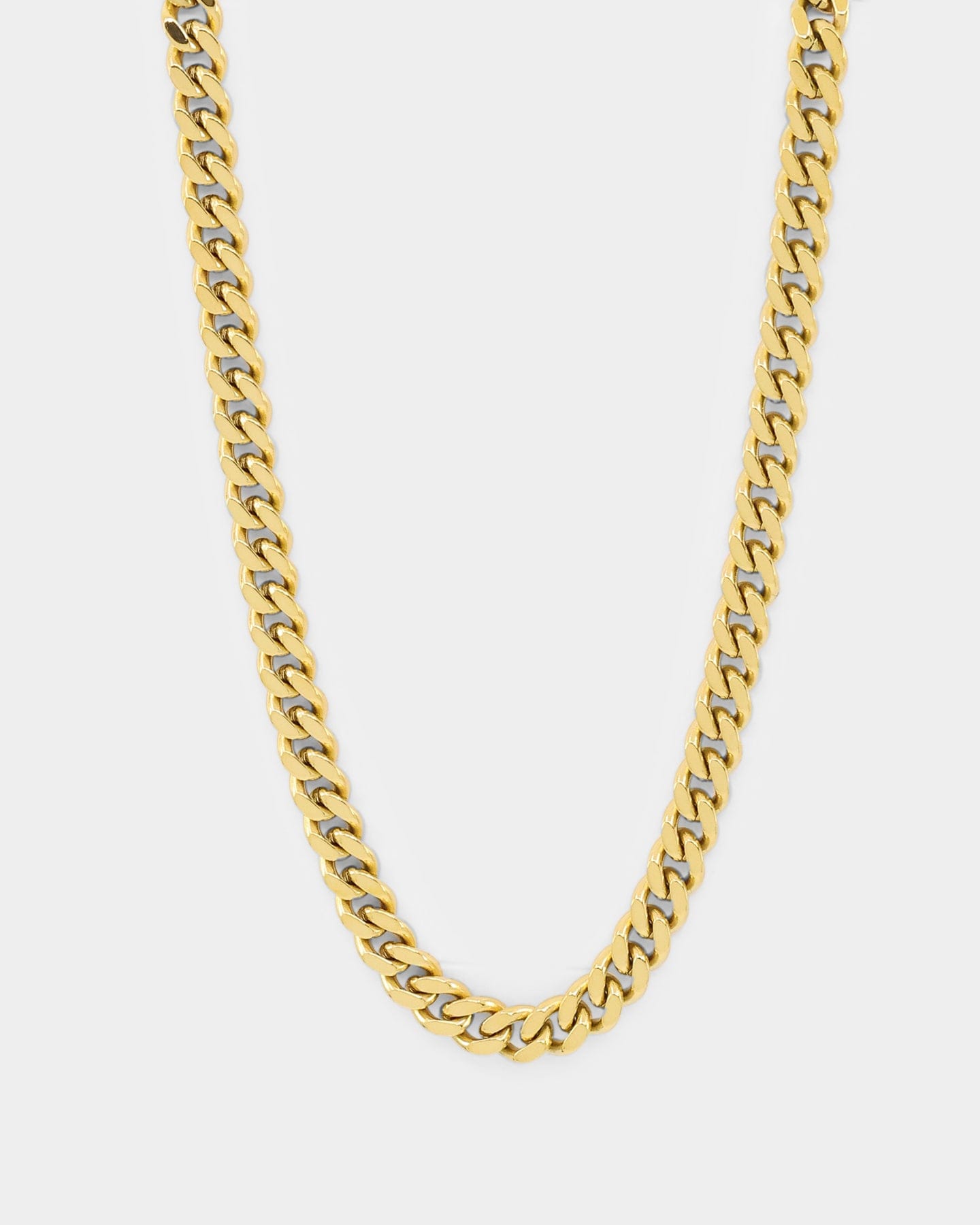 Saint Morta 7 mm Cuban Chain Gold