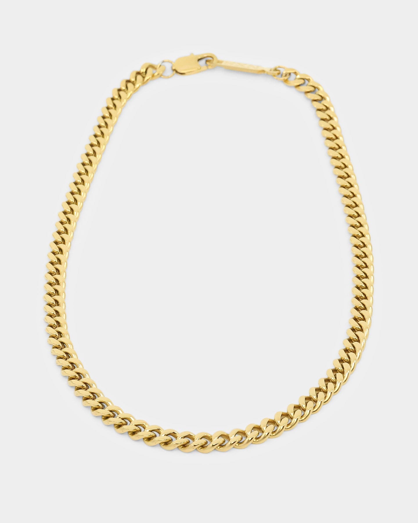 Saint Morta 7 mm Cuban Chain Gold