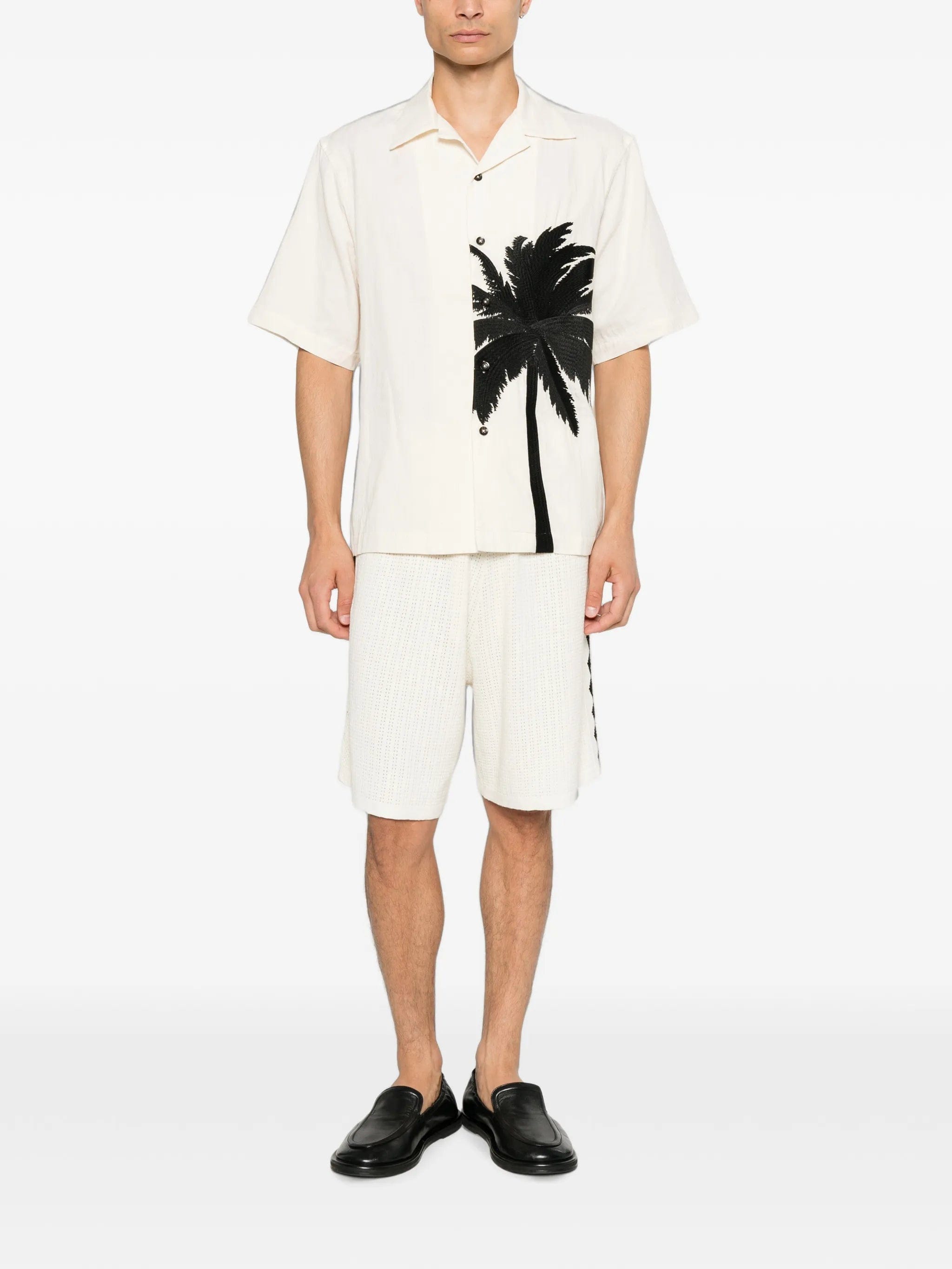 Commas palm - embroidered shirt
