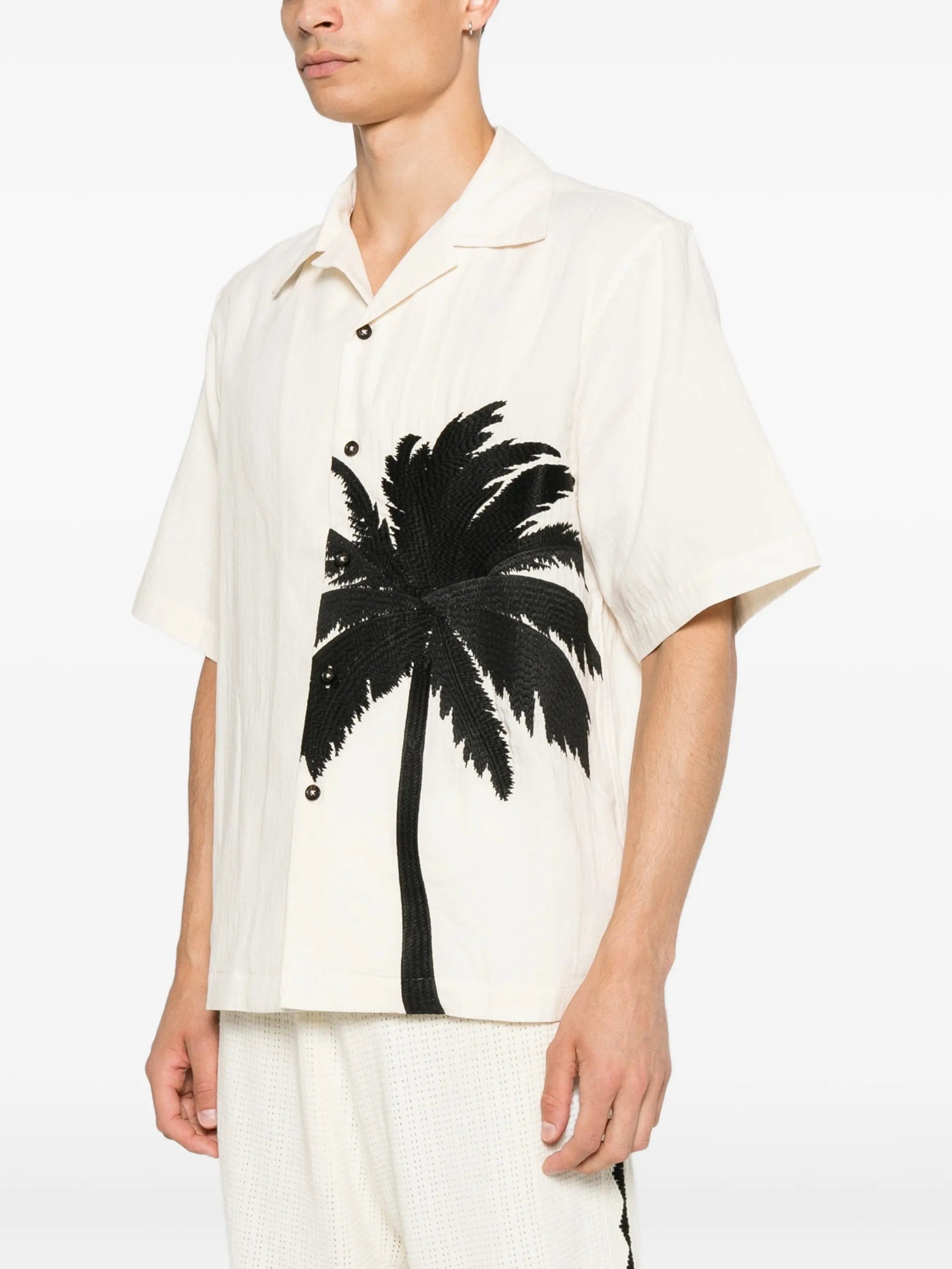Commas palm - embroidered shirt