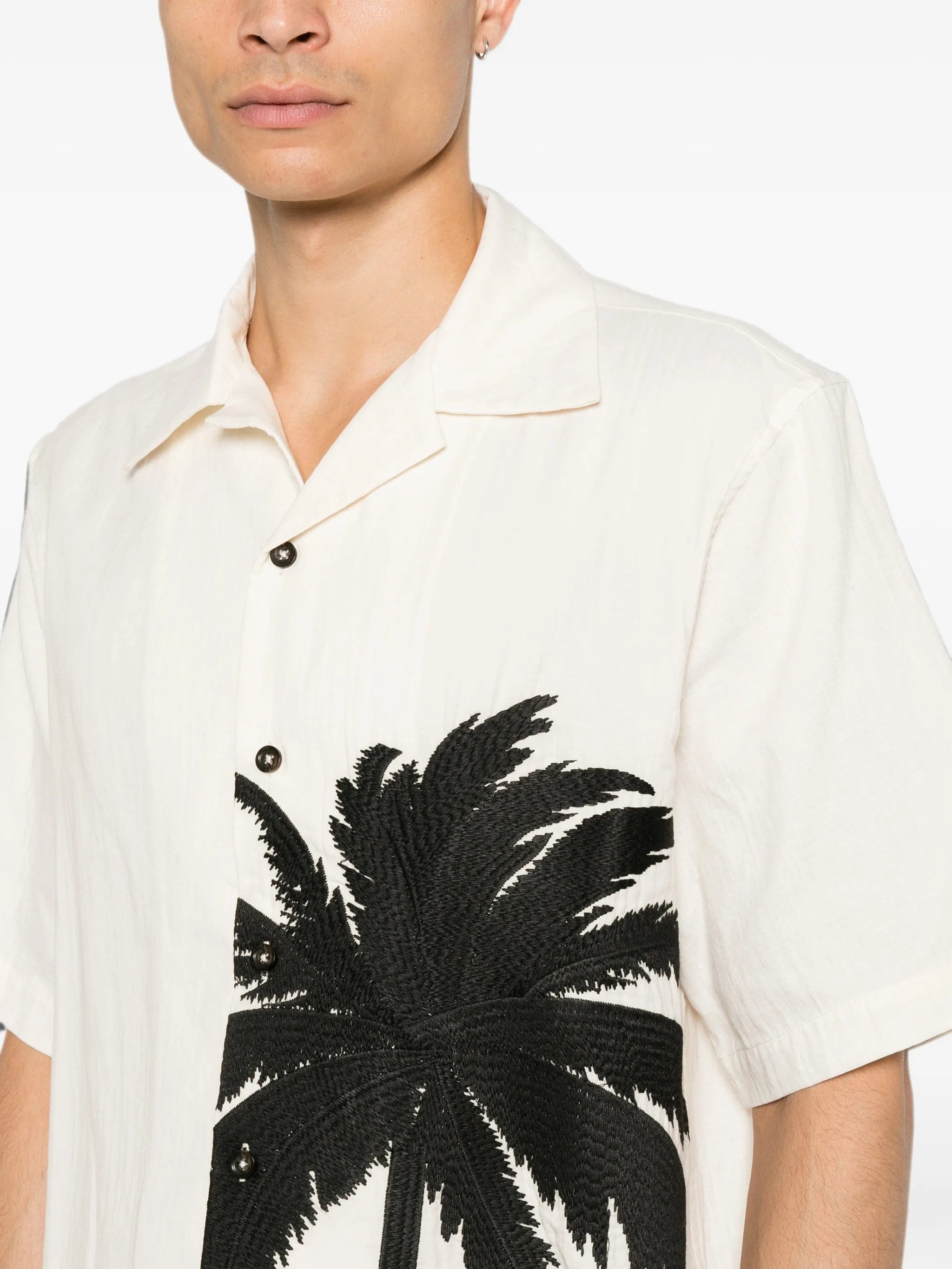 Commas palm - embroidered shirt