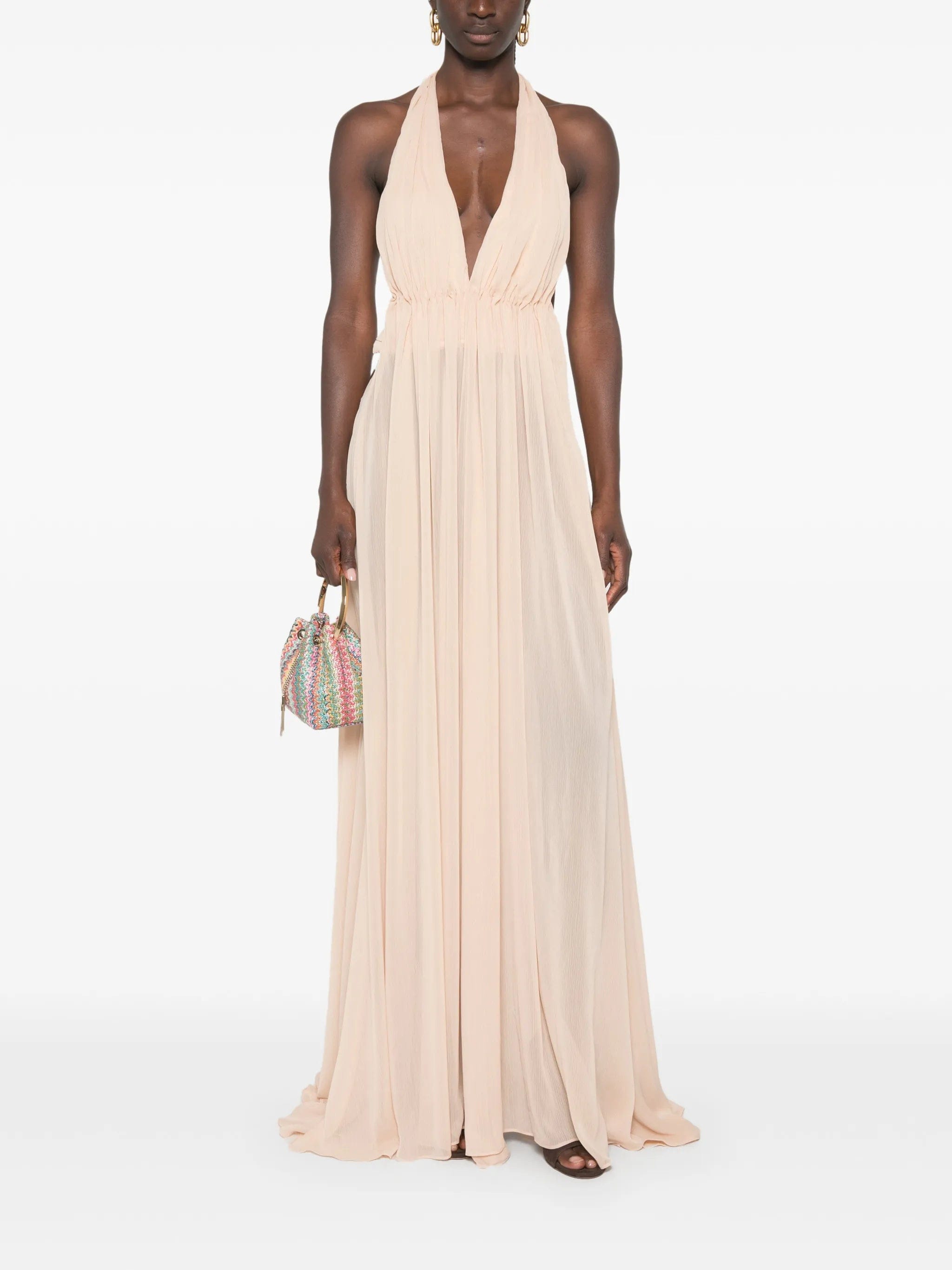 Arcina ORI Florence halterneck maxi dress