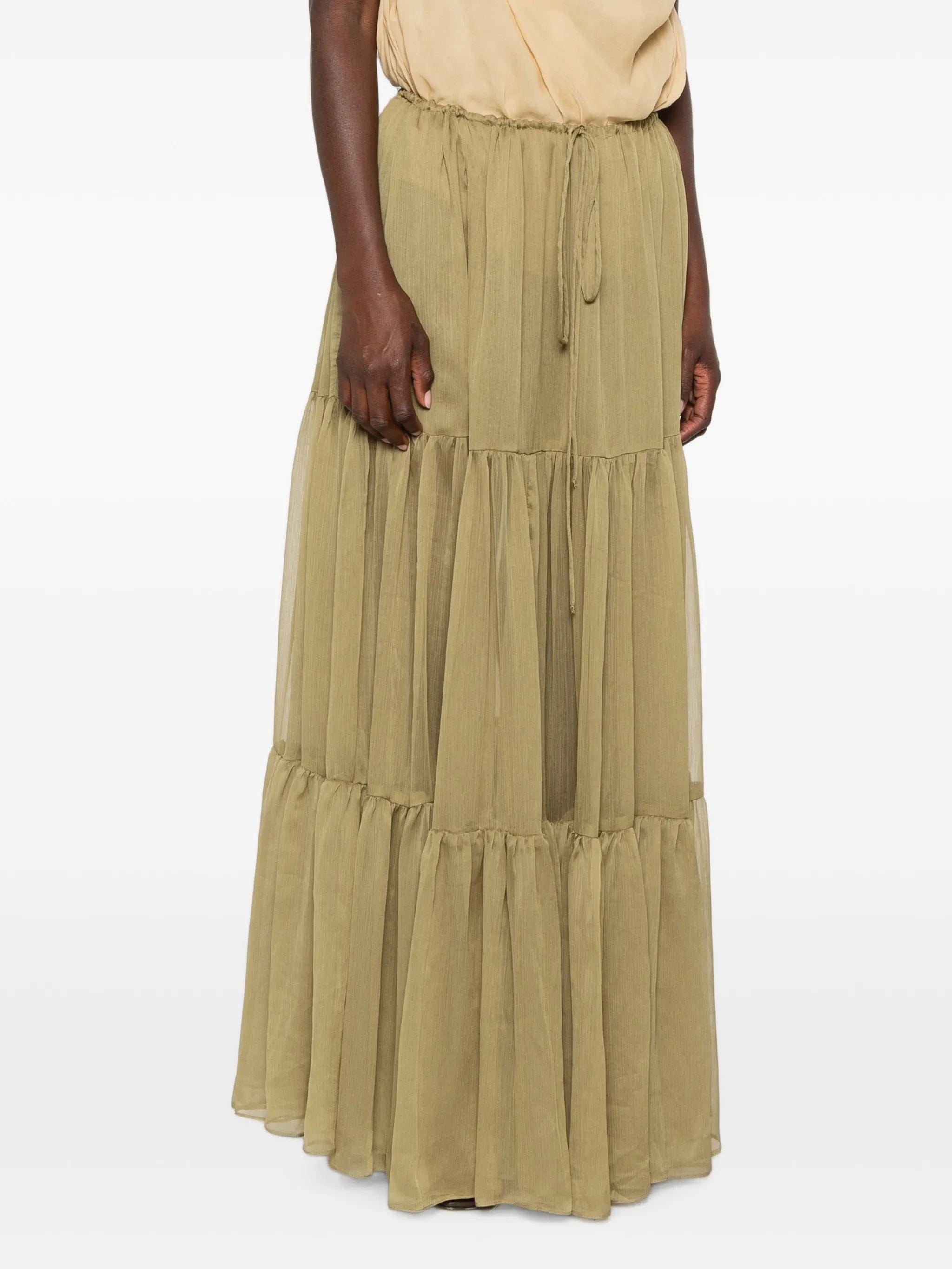Arcina ORI Sabrina tiered maxi skirt