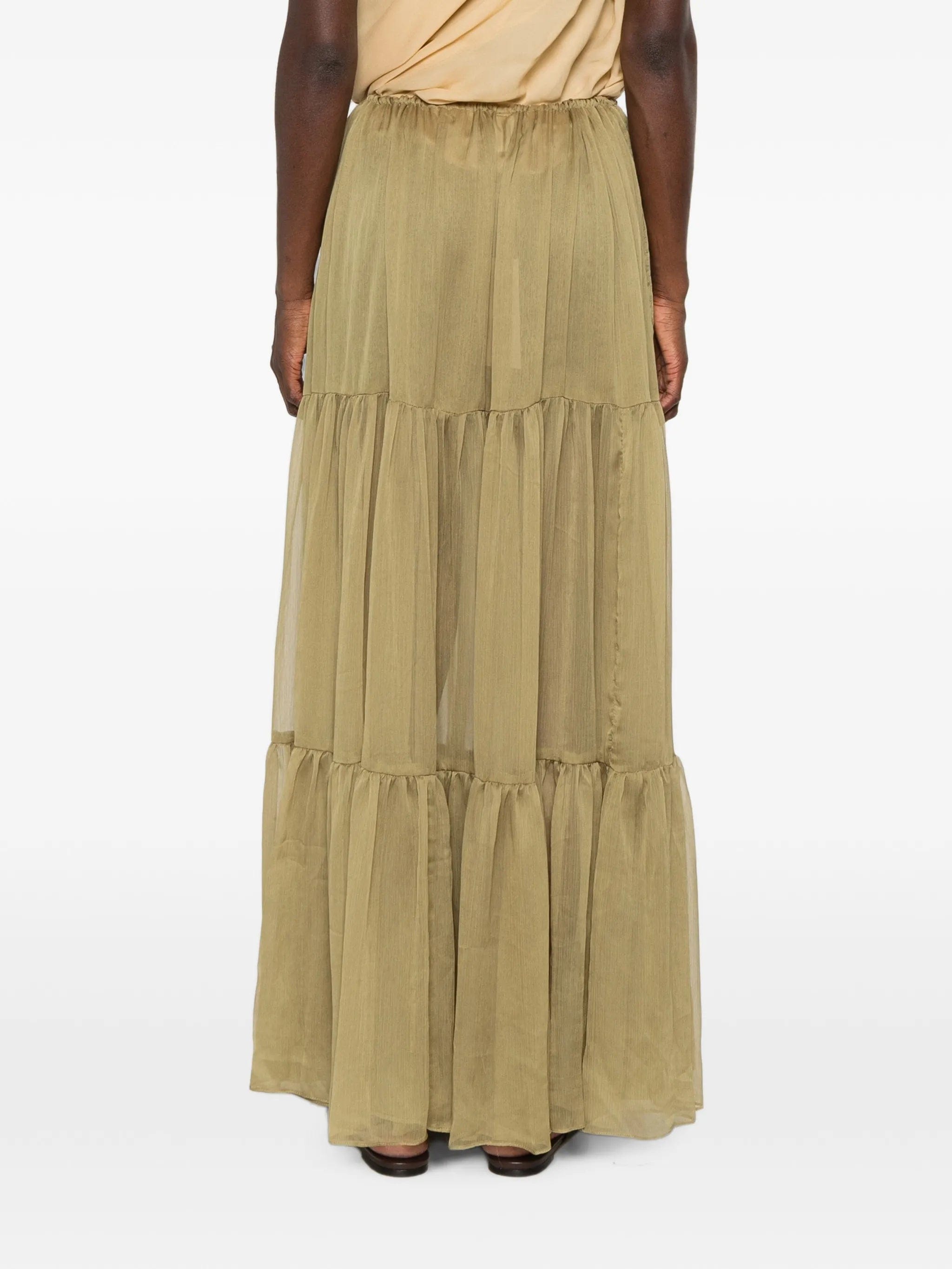 Arcina ORI Sabrina tiered maxi skirt