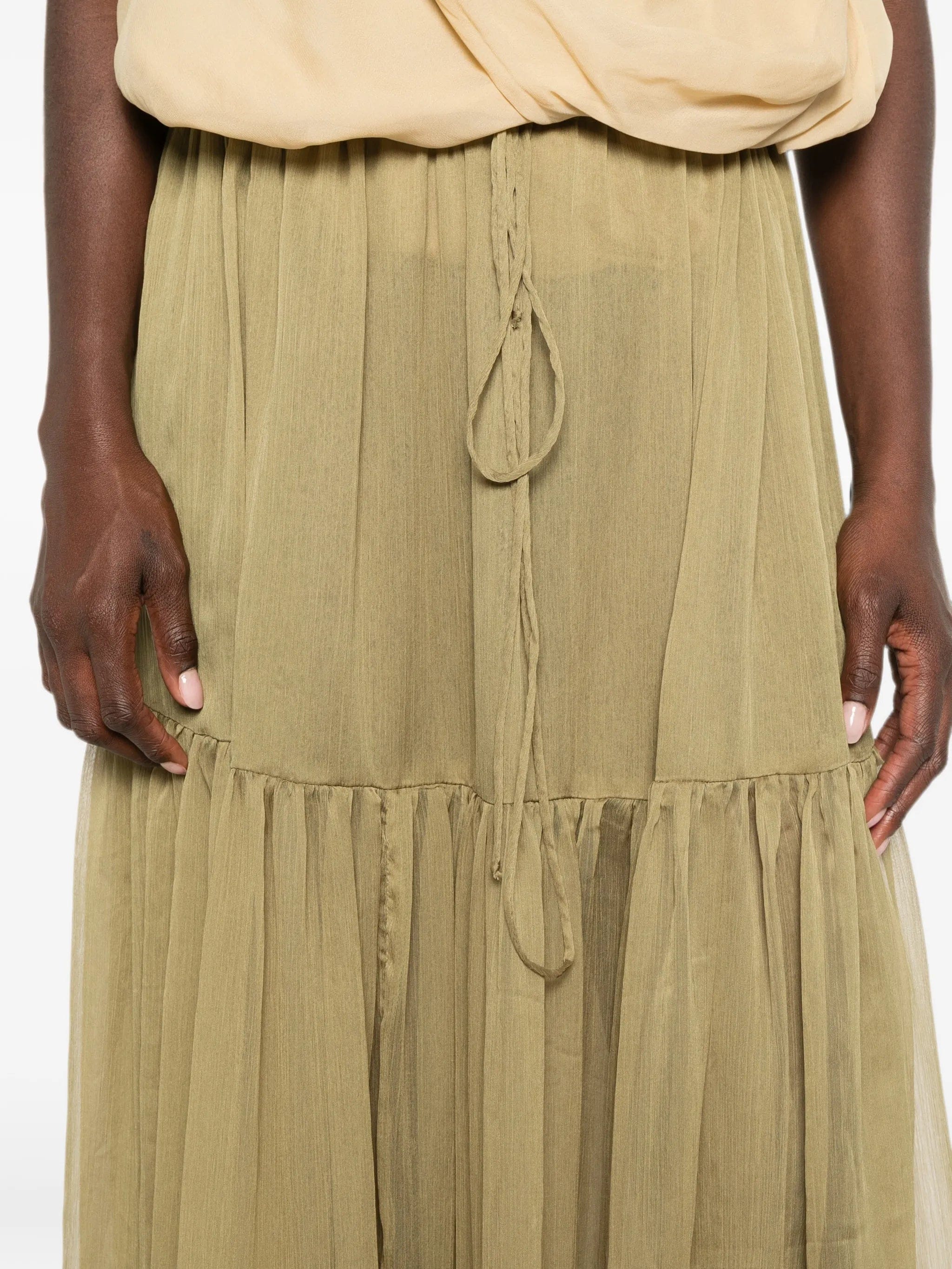Arcina ORI Sabrina tiered maxi skirt