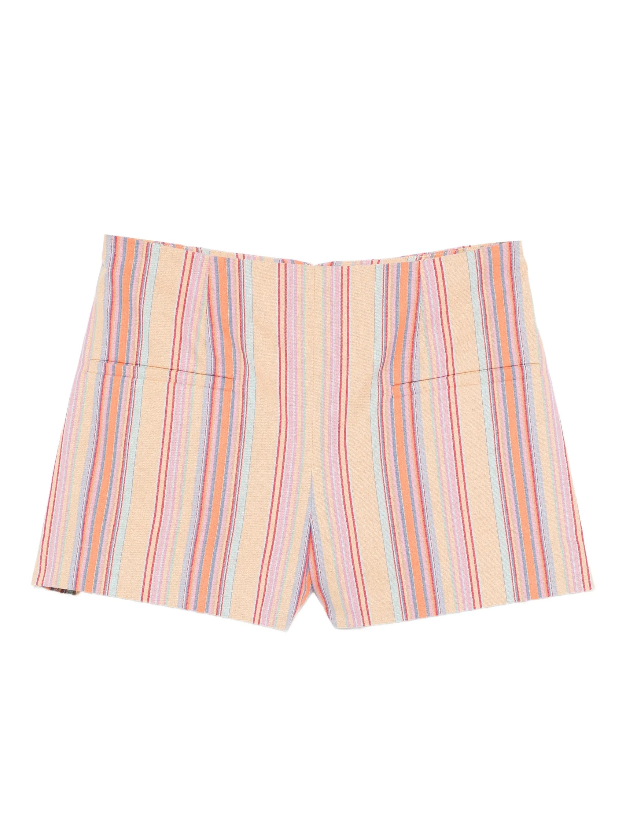 Faithfull striped pocket shorts