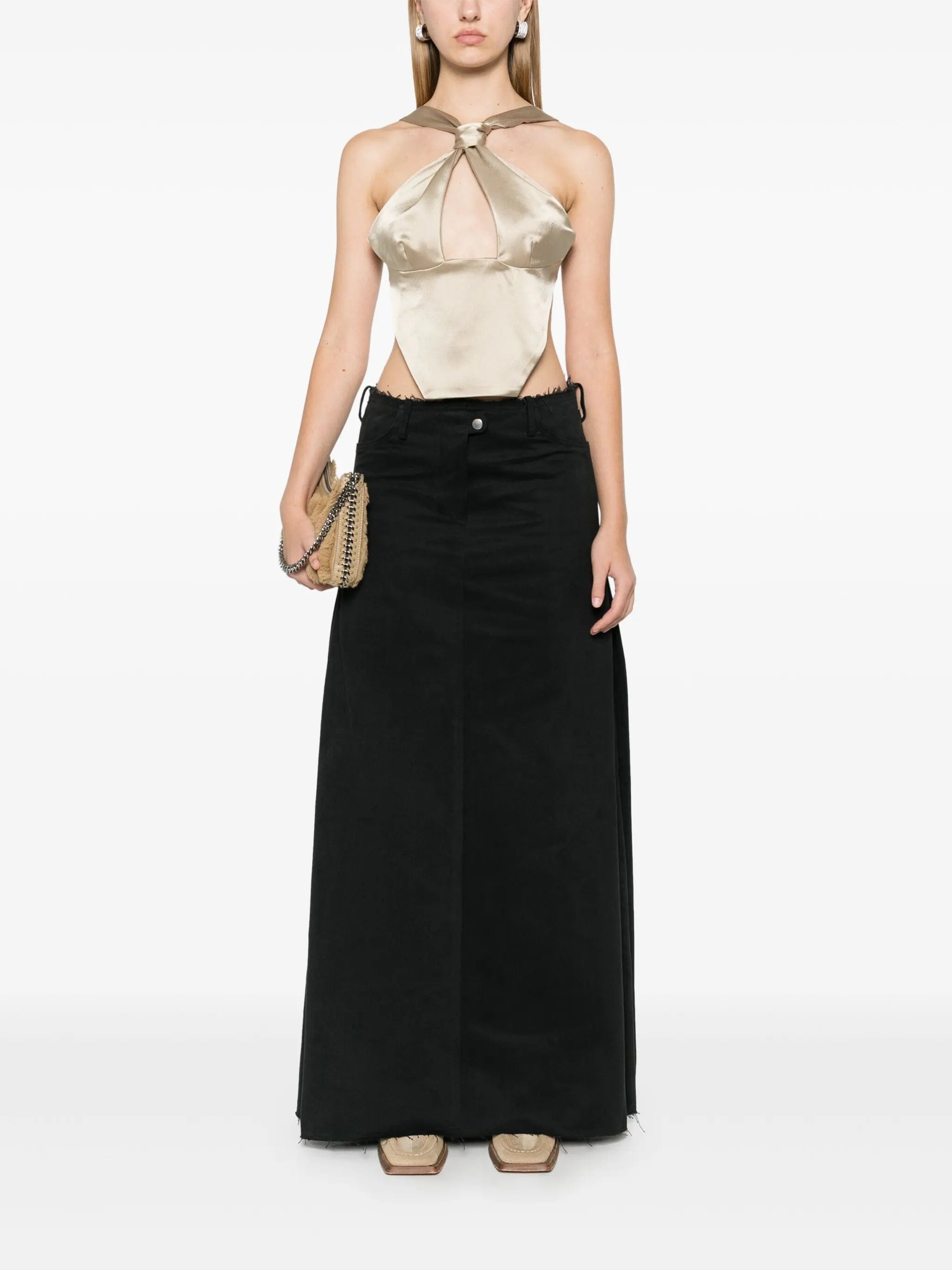 Sinead O'dwyer Fold maxi skirt