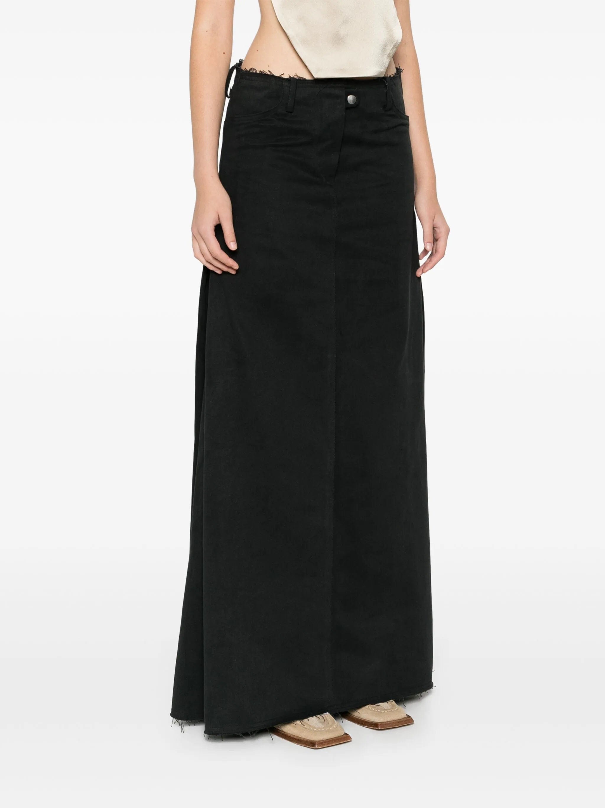 Sinead O'dwyer Fold maxi skirt