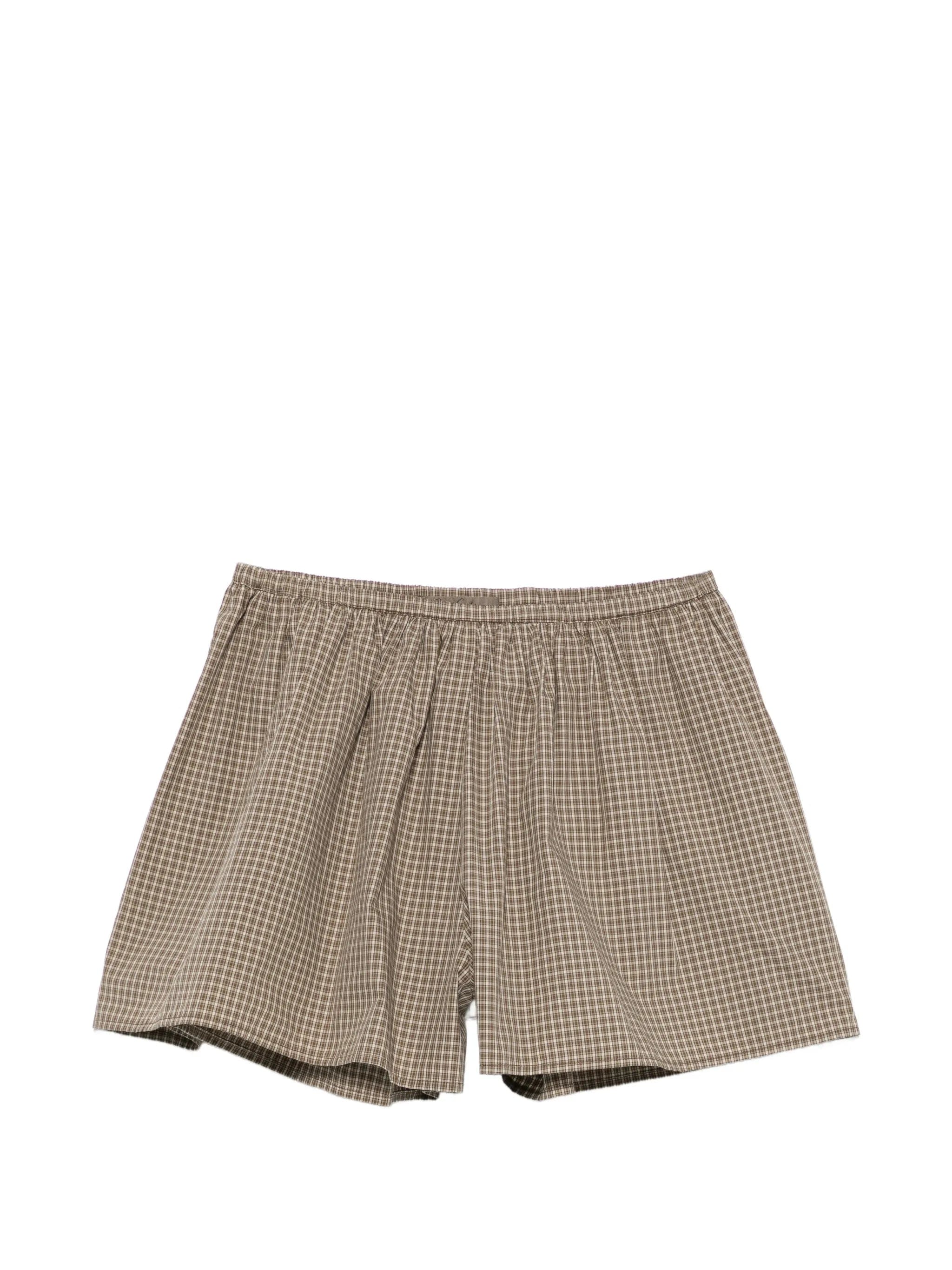 Enza Costa plaid - pattern shorts