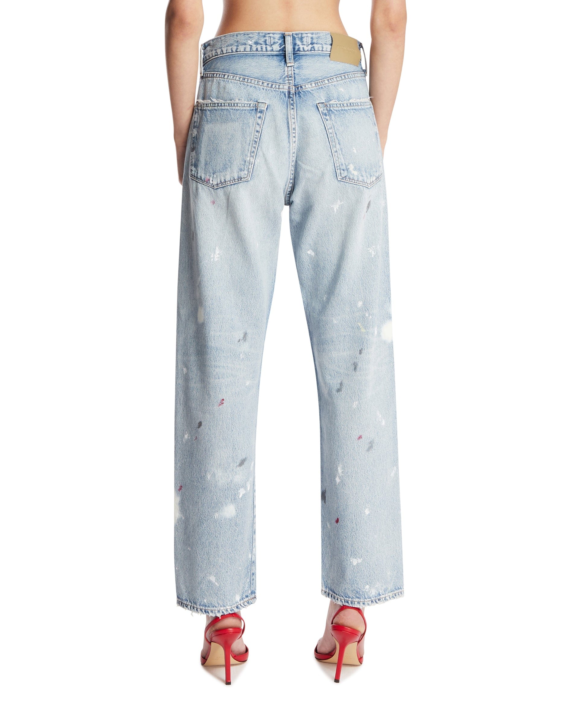 Needby Vintage Jeans Distressed Blu