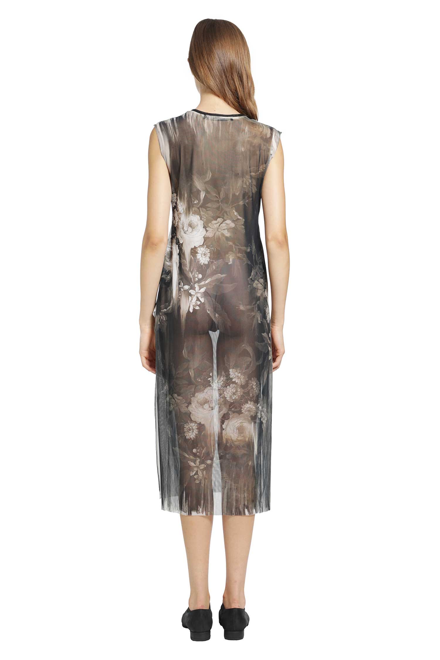 IA London Moonlight Roses Sheer Dress