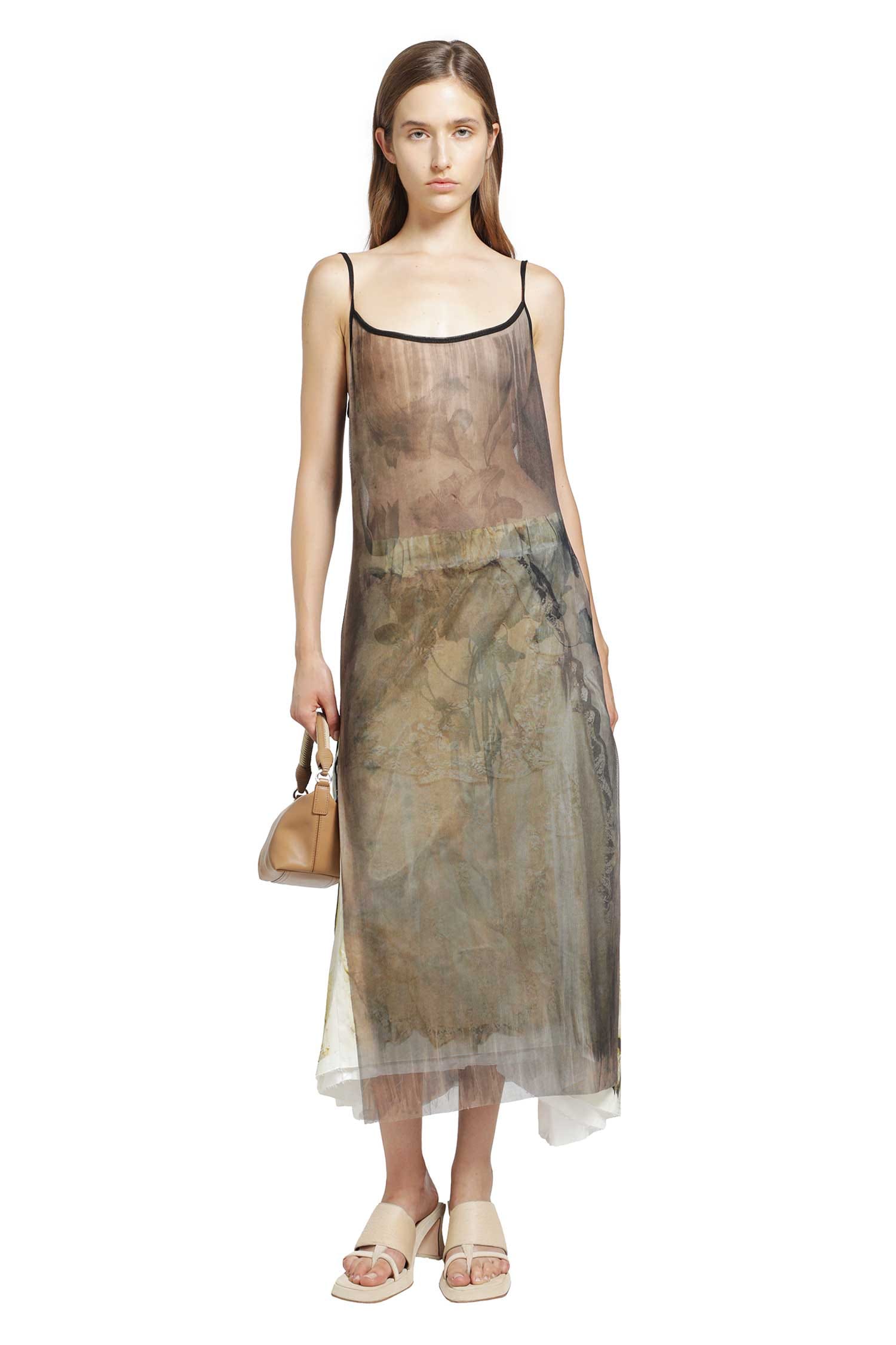 IA London Sheer Slip Midi Dress