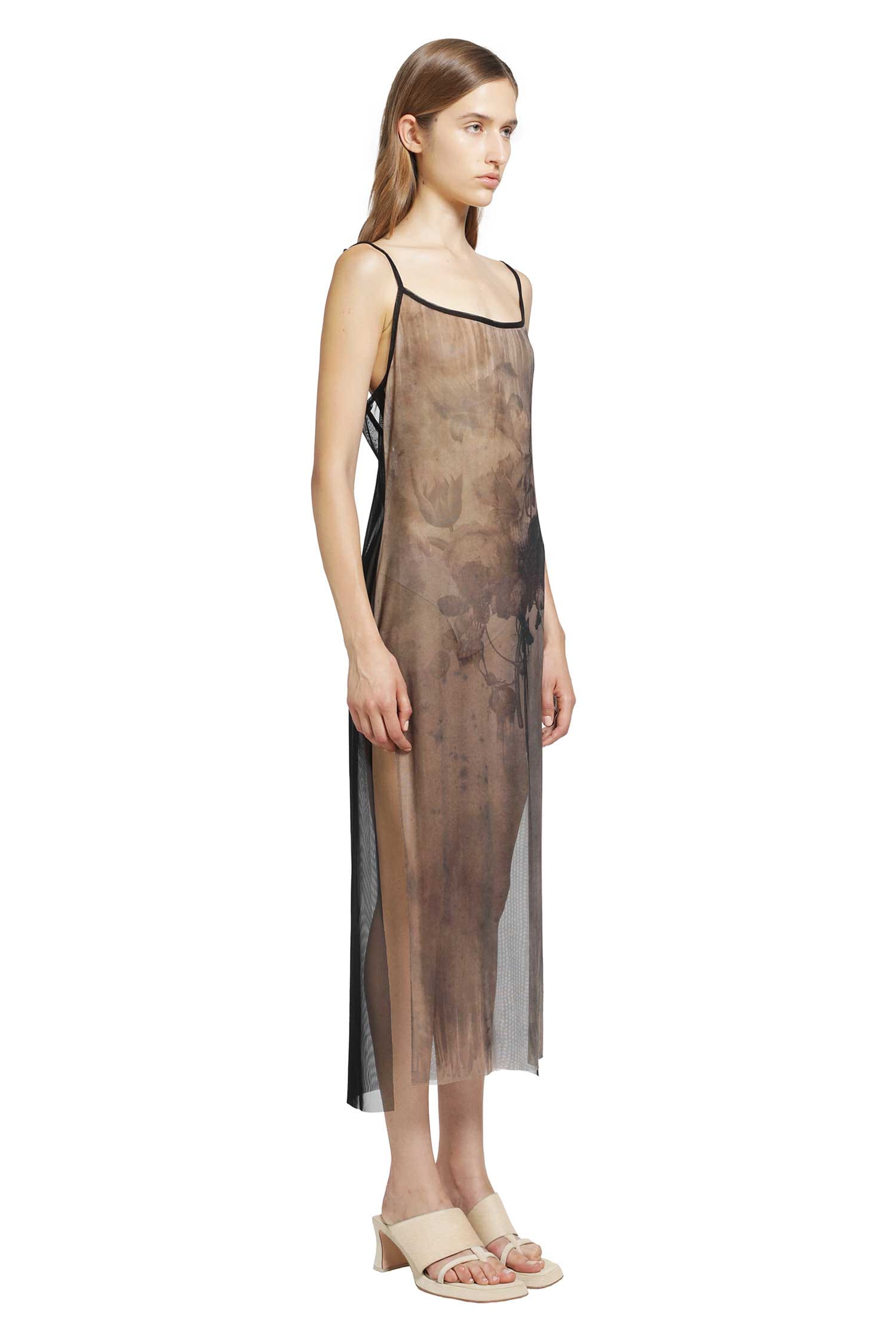 IA London Sheer Slip Midi Dress