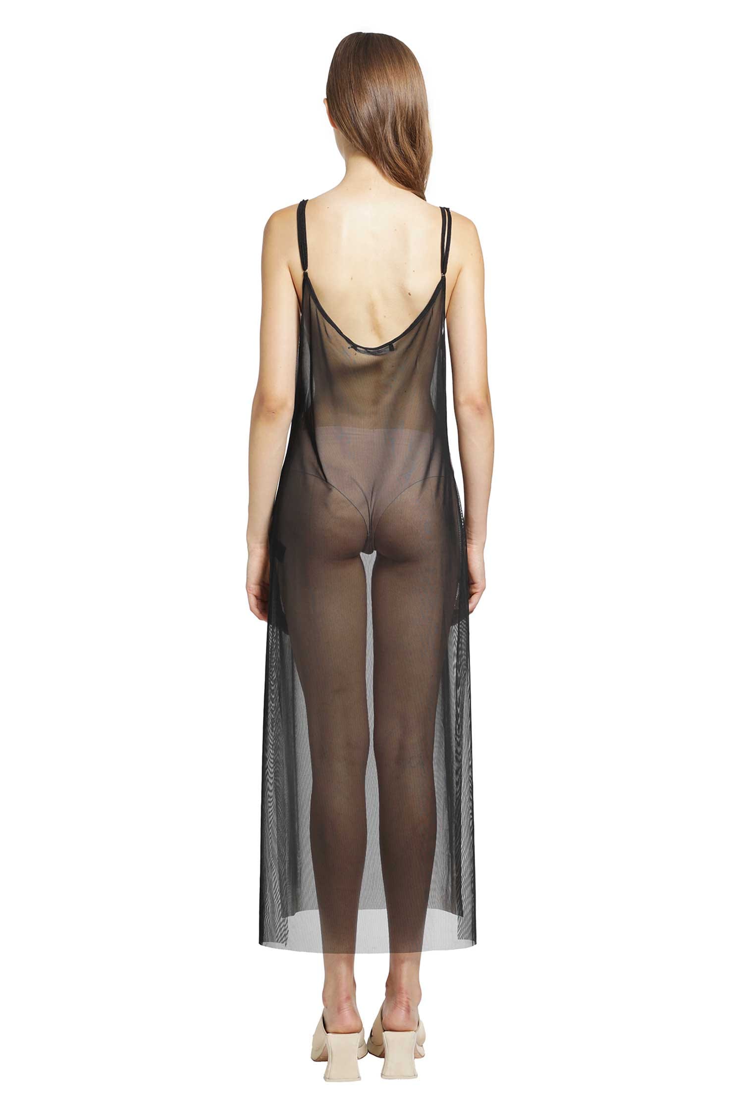 IA London Sheer Slip Midi Dress