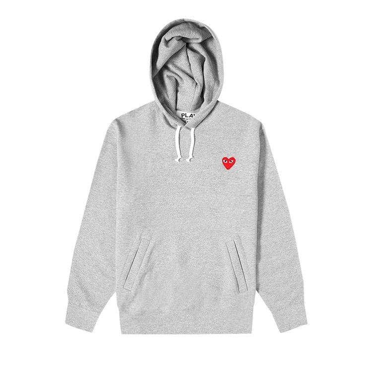 Comme des Garçons Play Hoodie Grey