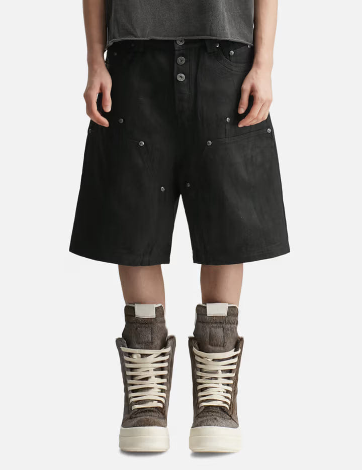 Thought We Friends Rexel Waxed Double Knee Work Jorts