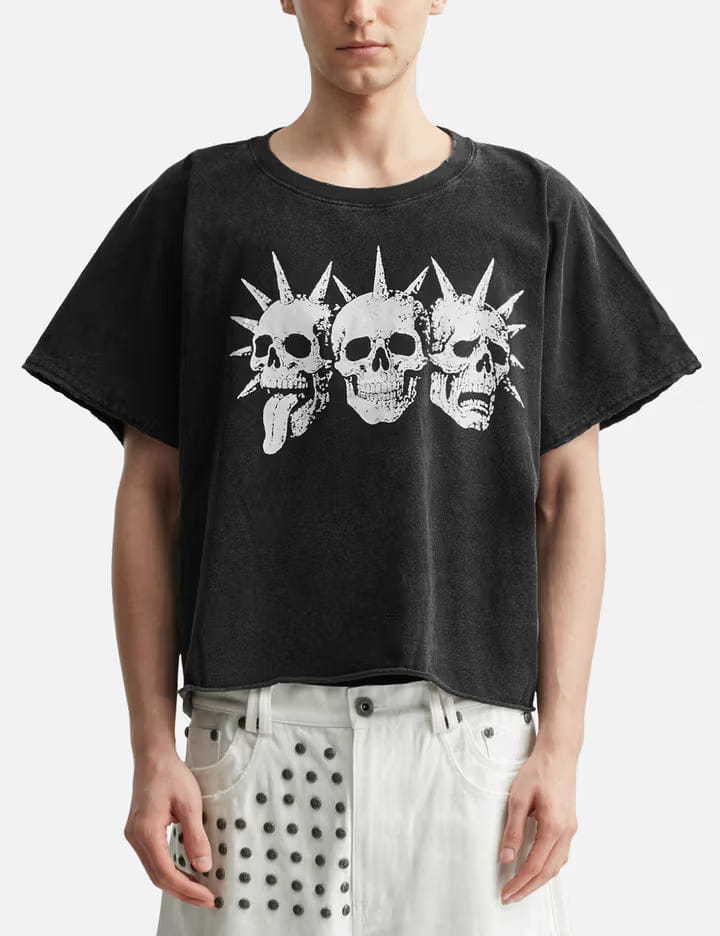 Thought We Friends Tavius 3 Faces Loose T - Shirt
