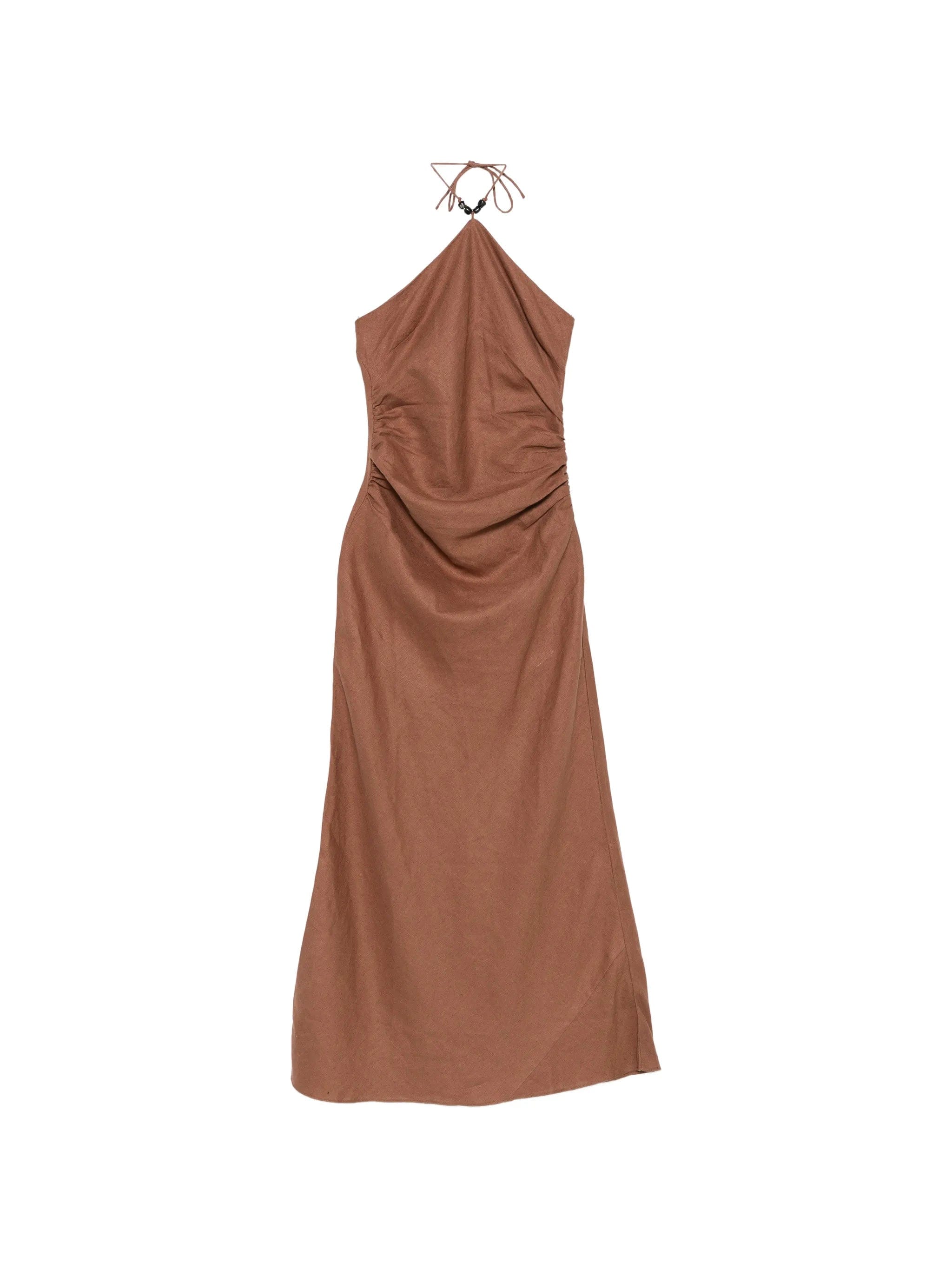 Faithfull Natalia beaded - halterneck midi dress