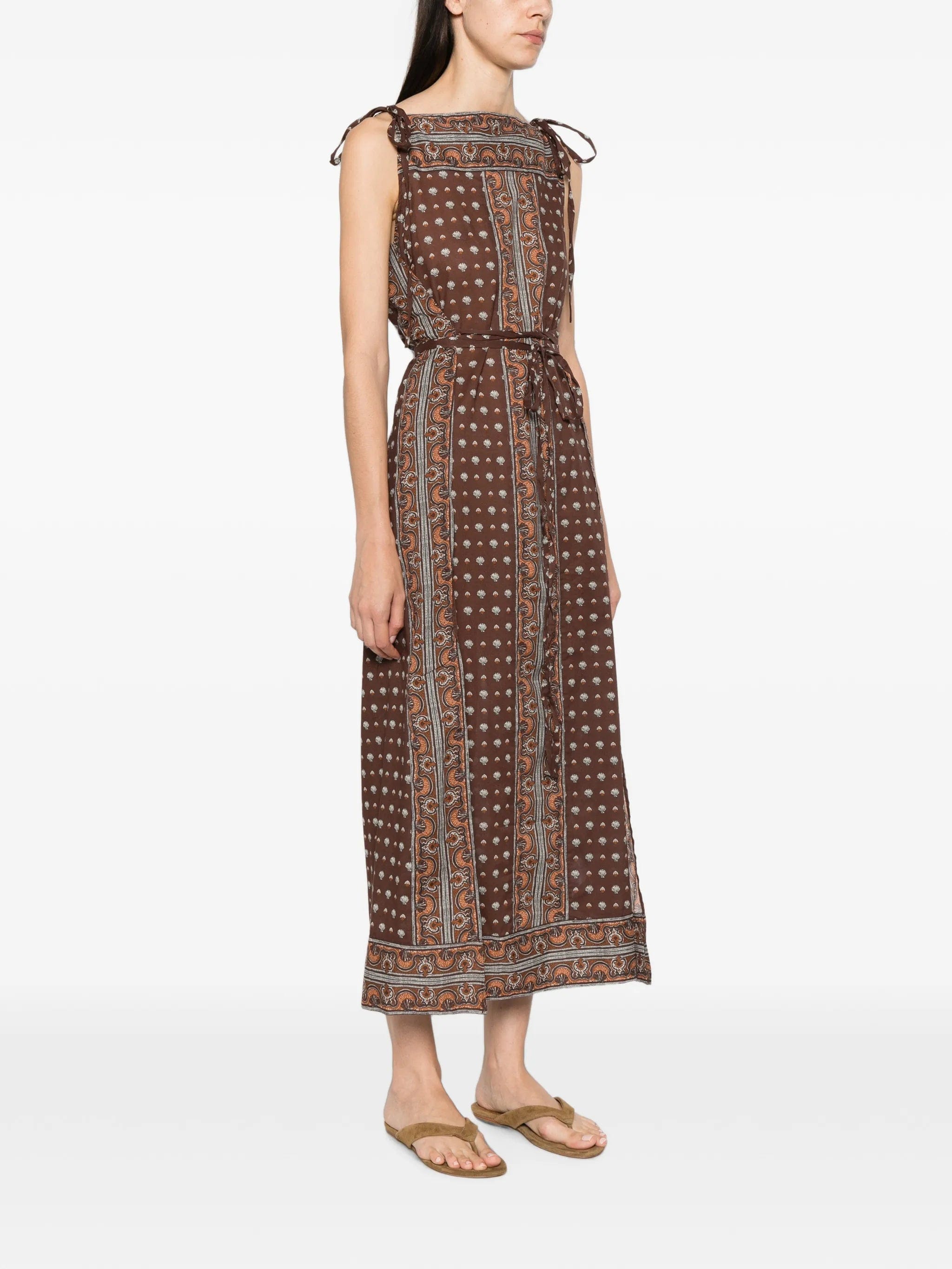 DÔEN Amarante midi dress