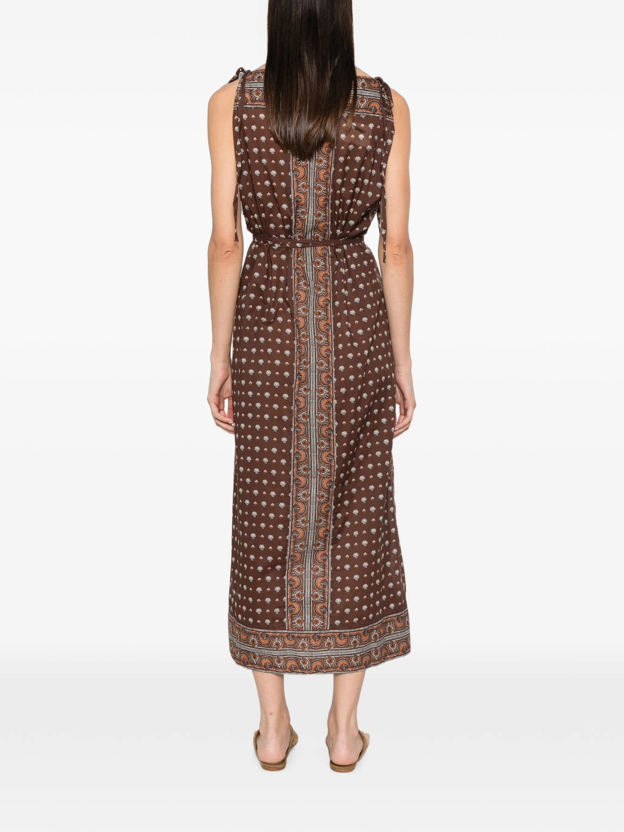 DÔEN Amarante midi dress