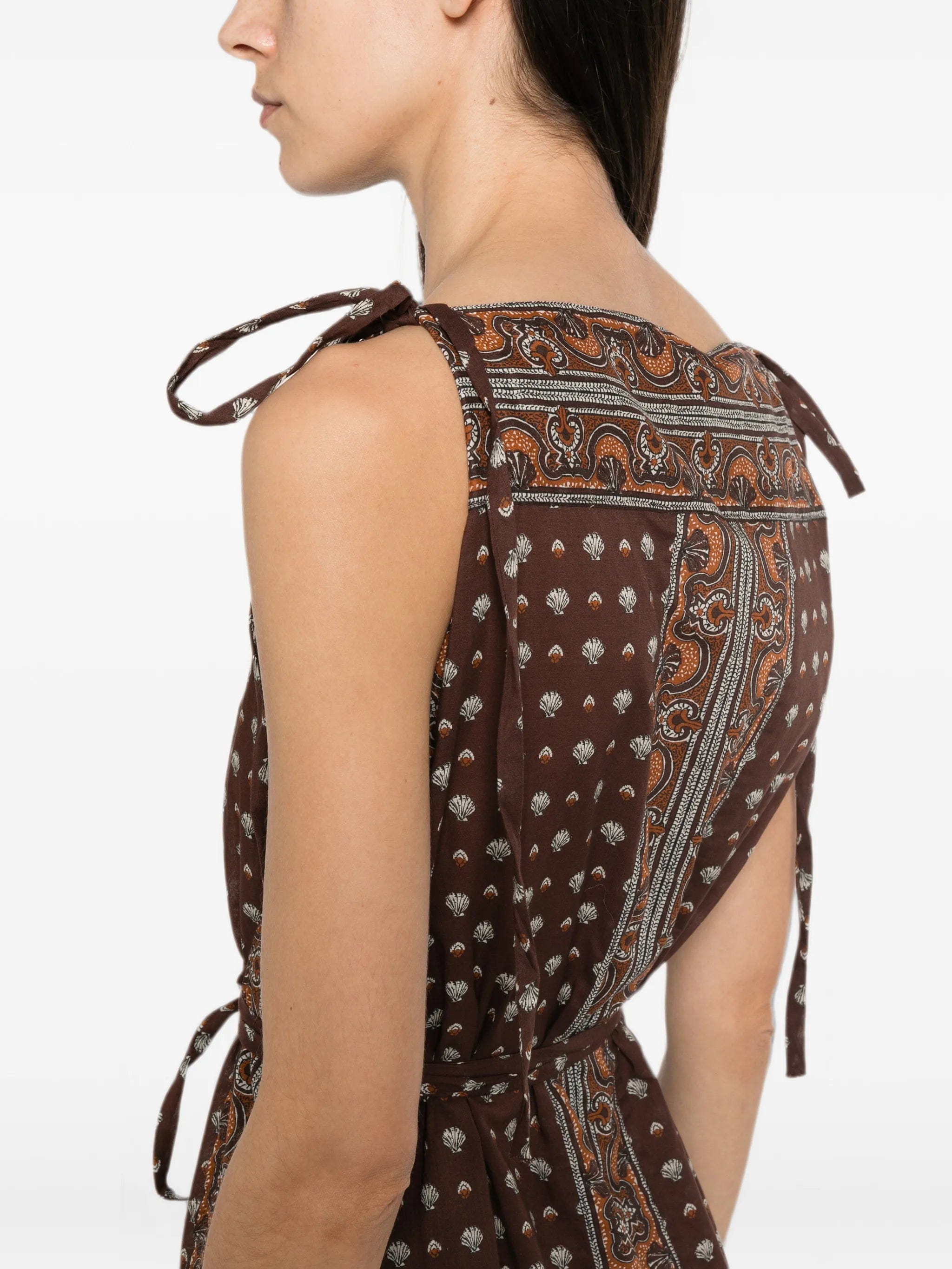 DÔEN Amarante midi dress