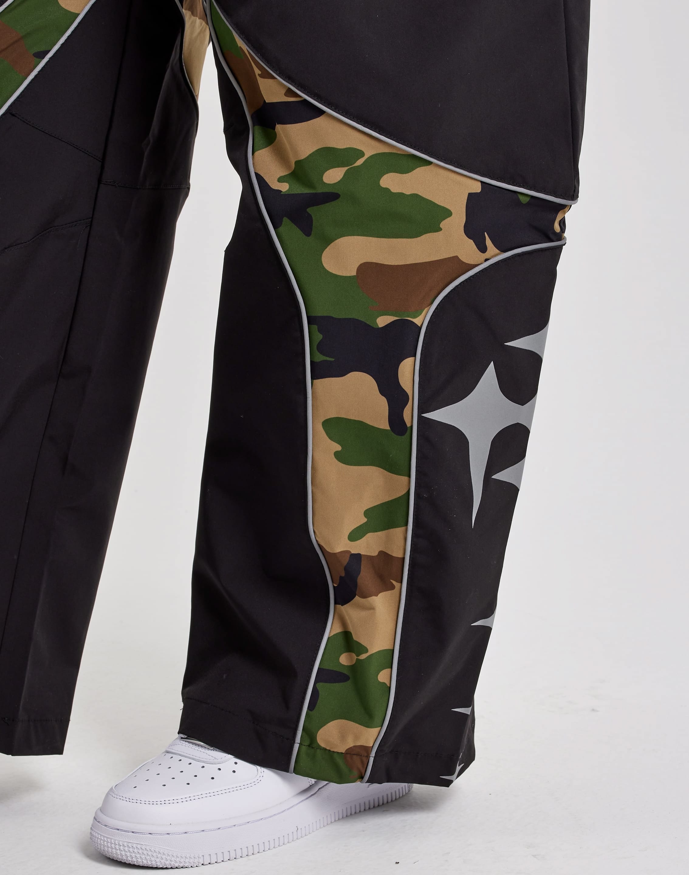 Smoke Rise Nylon Camo Panel Pants