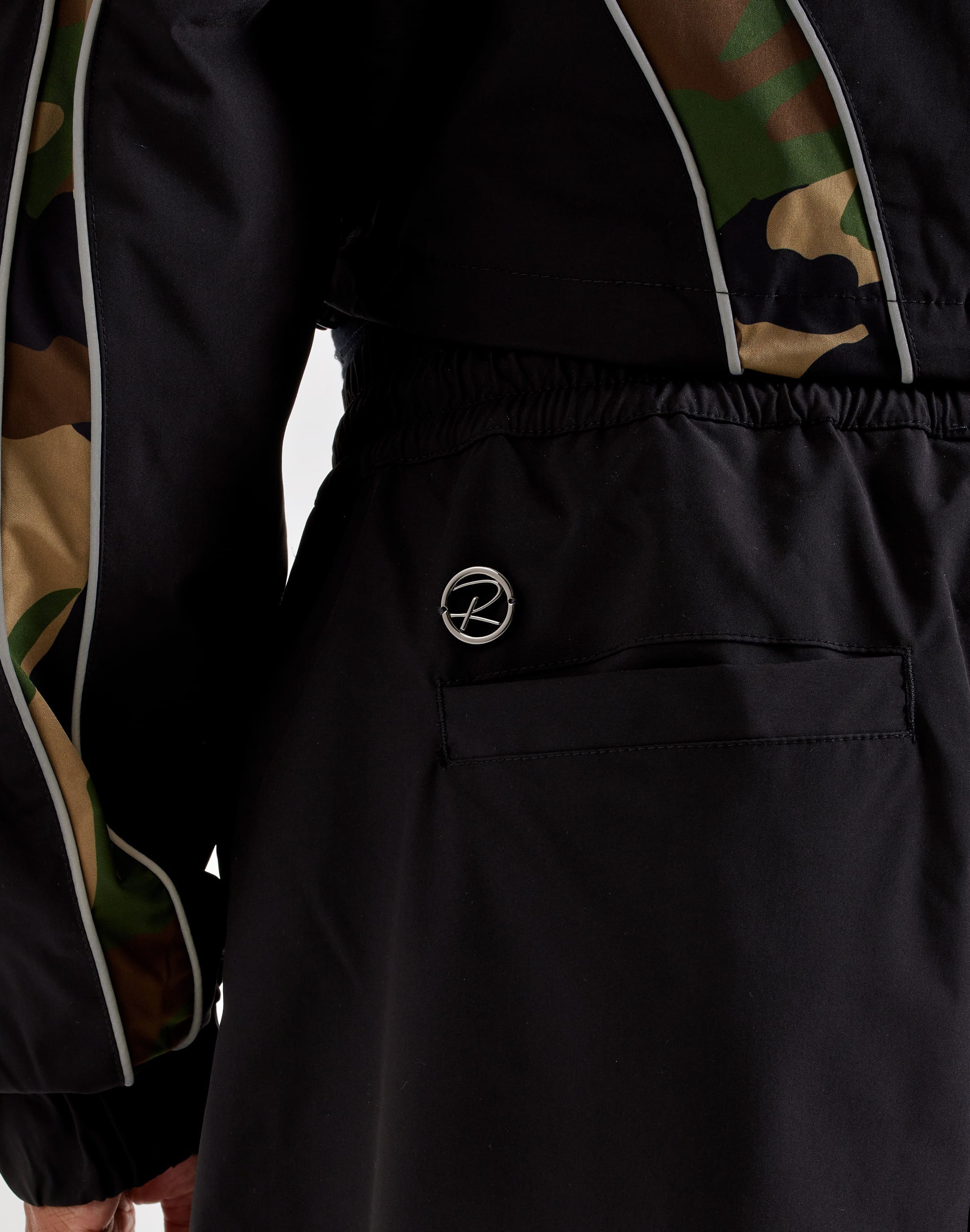 Smoke Rise Nylon Camo Panel Pants