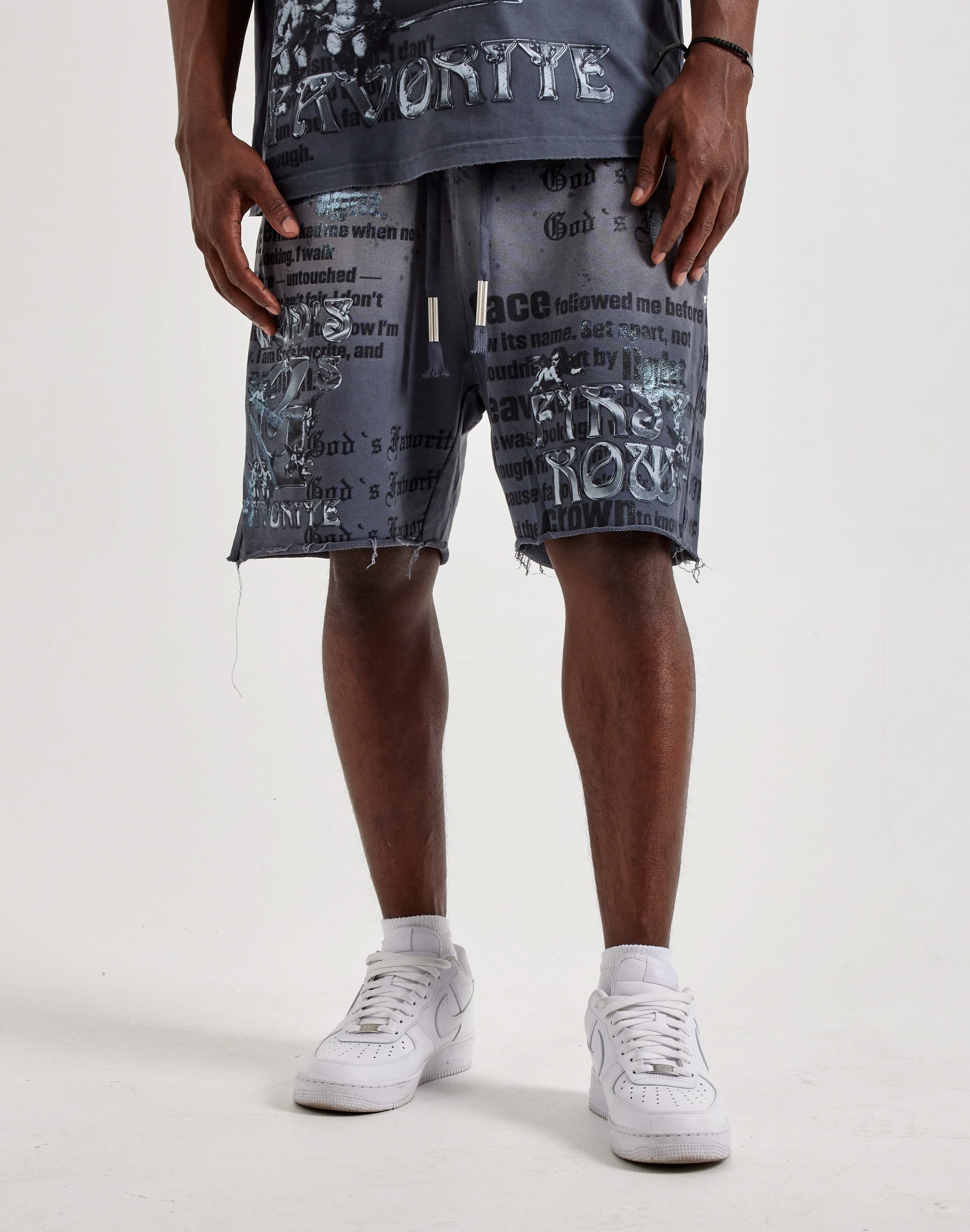 First Row The Blessing Is Loud Fleece Shorts
