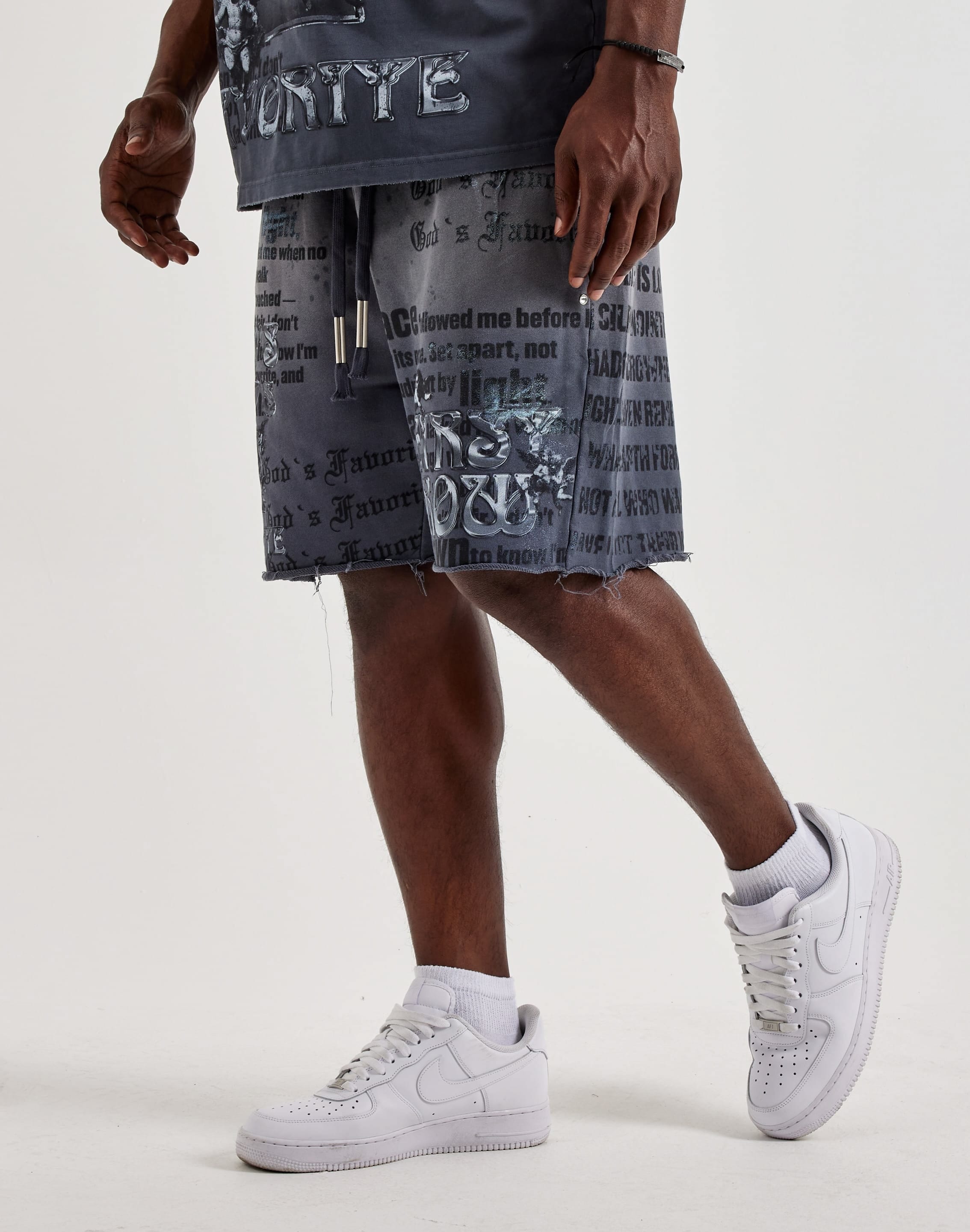 First Row The Blessing Is Loud Fleece Shorts