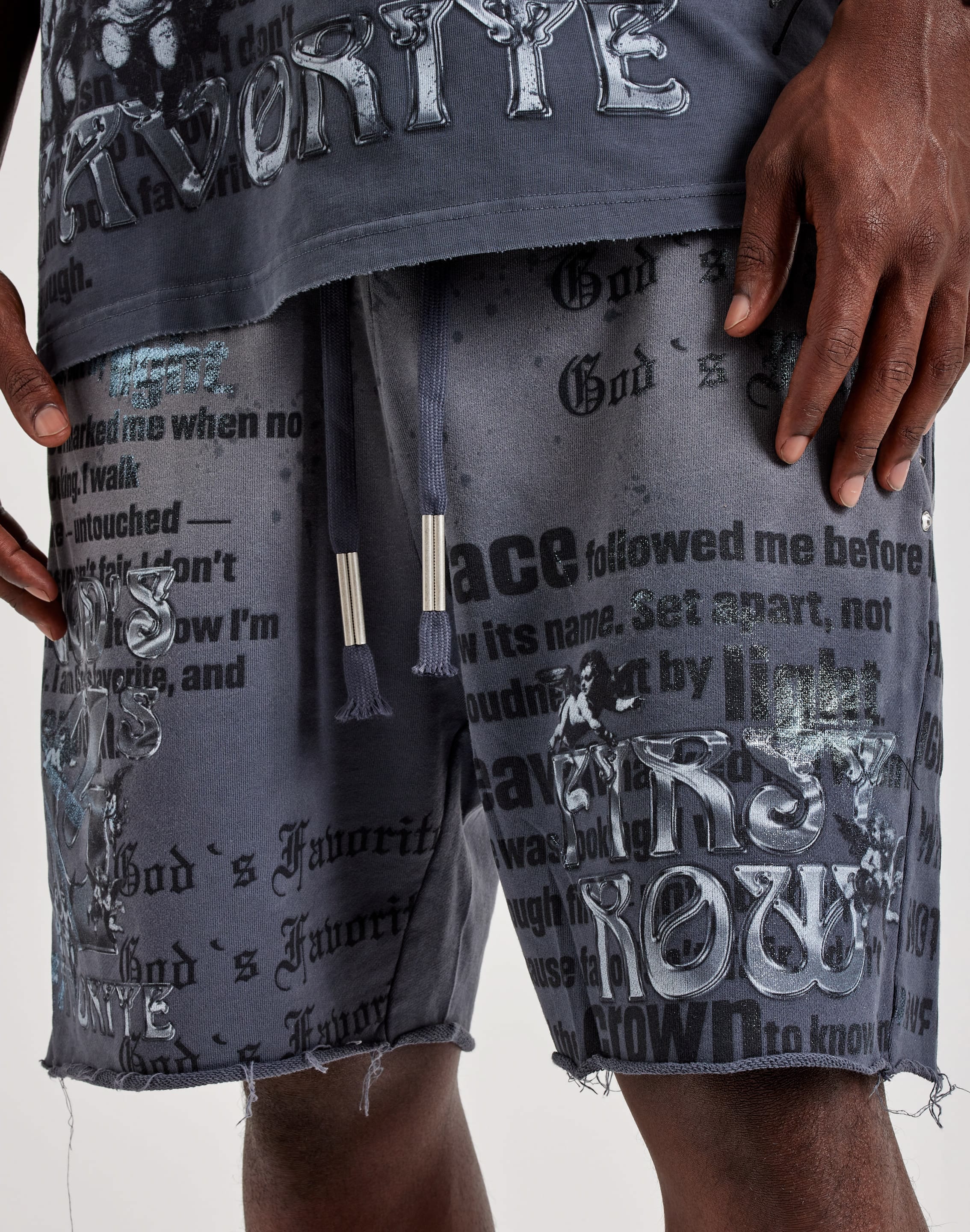First Row The Blessing Is Loud Fleece Shorts