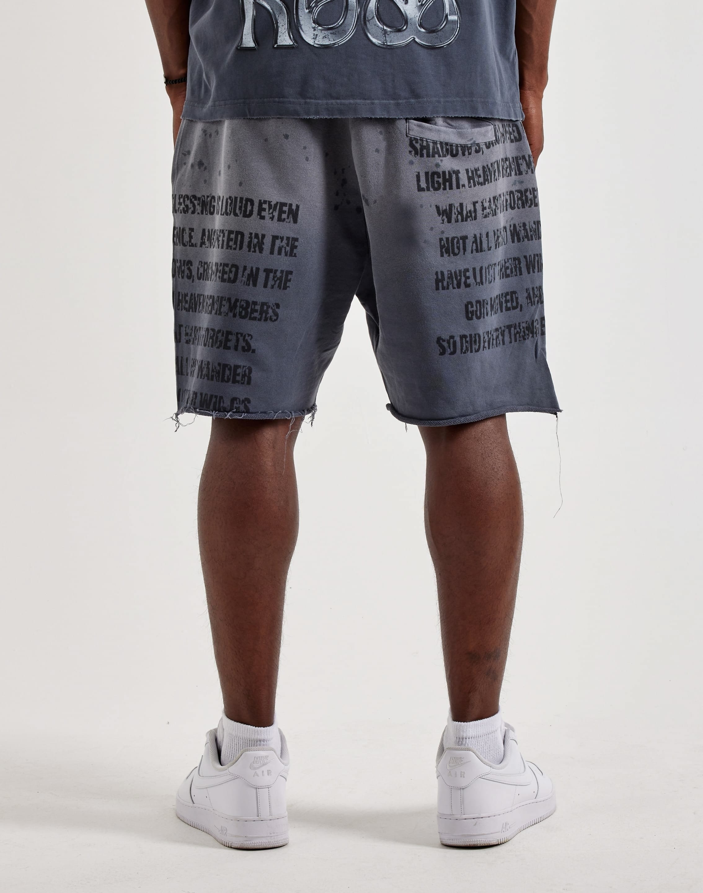 First Row The Blessing Is Loud Fleece Shorts