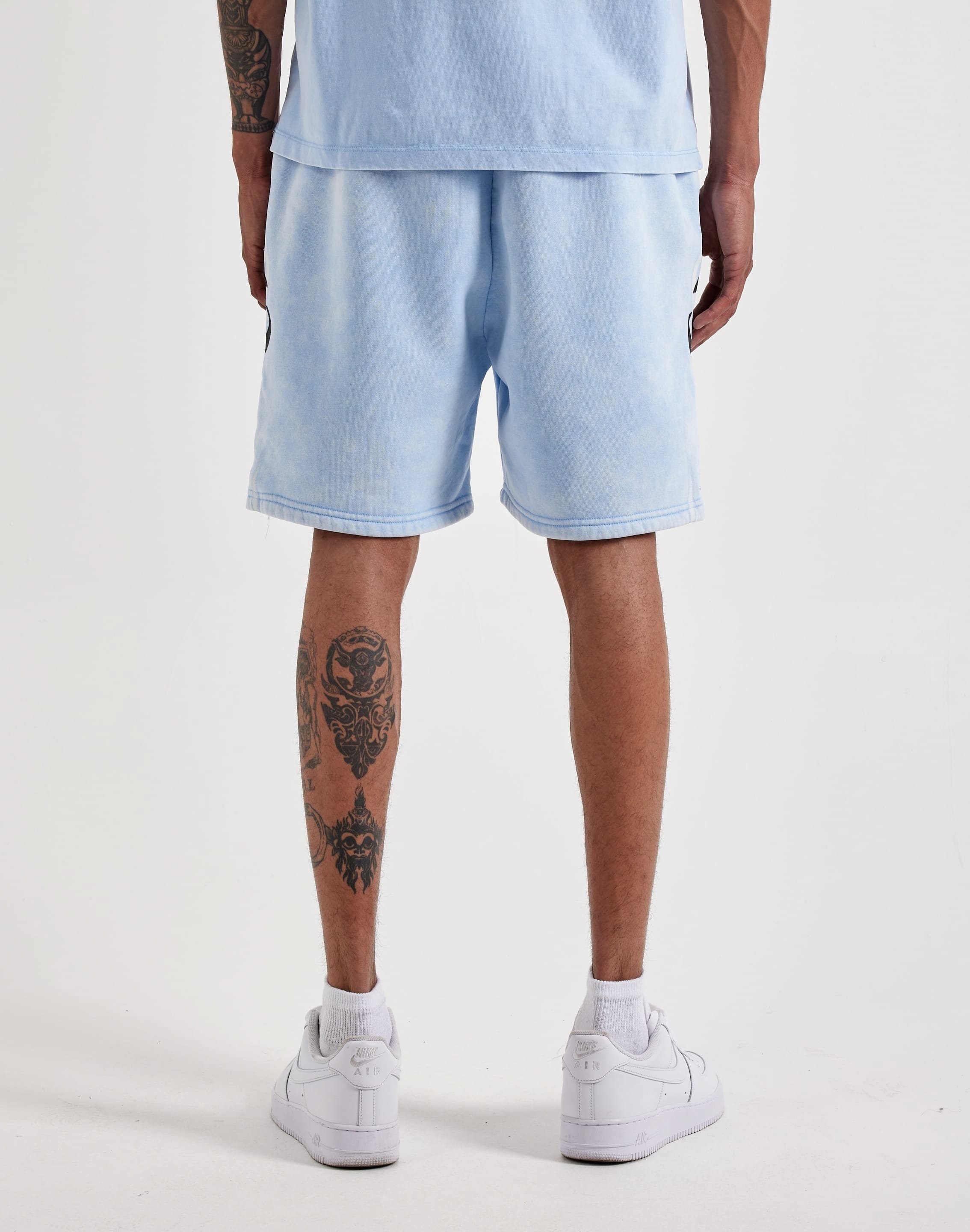 Von Dutch Acid Wash OG Fleece Shorts