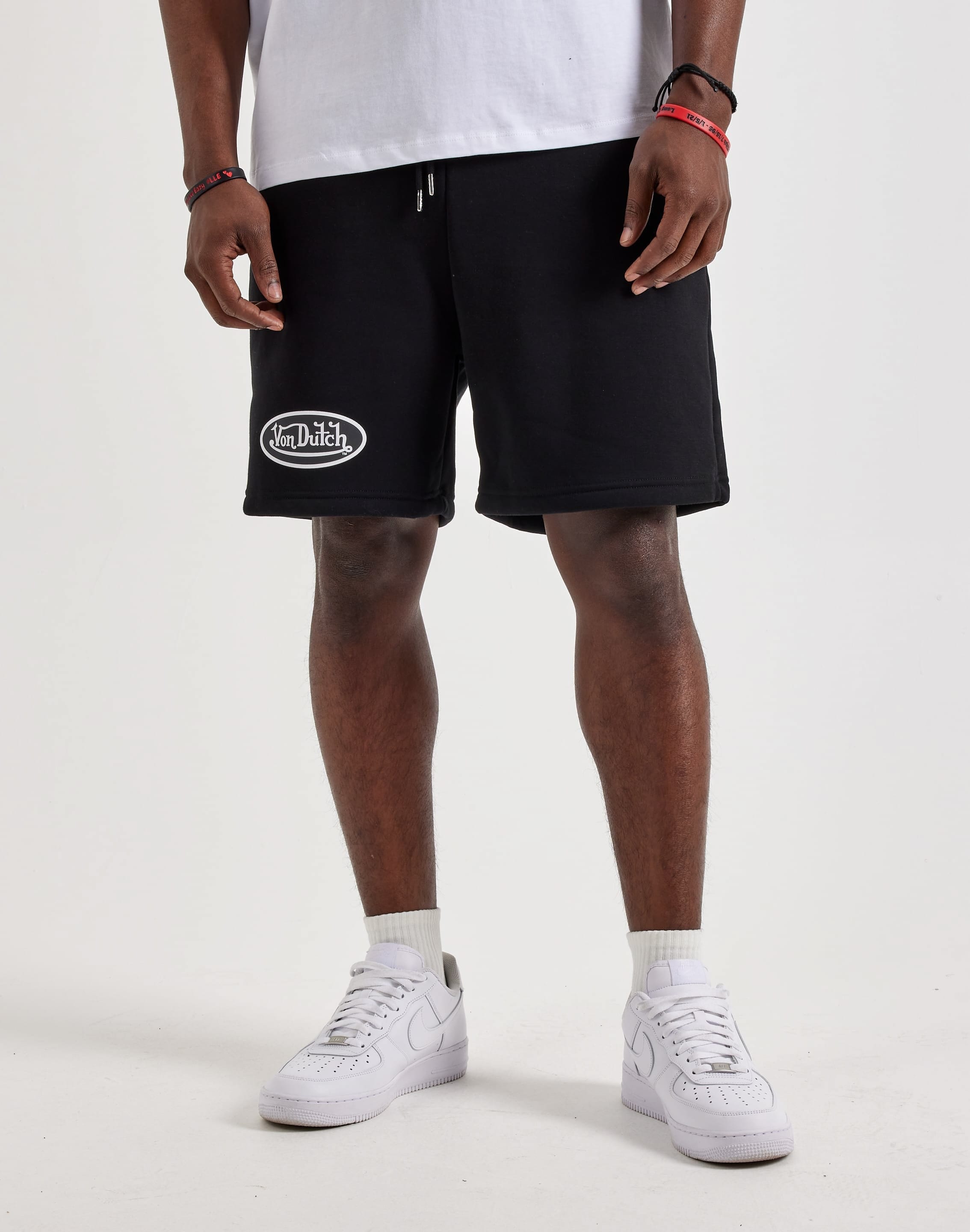 Von Dutch Classic Logo Fleece Sweat Shorts
