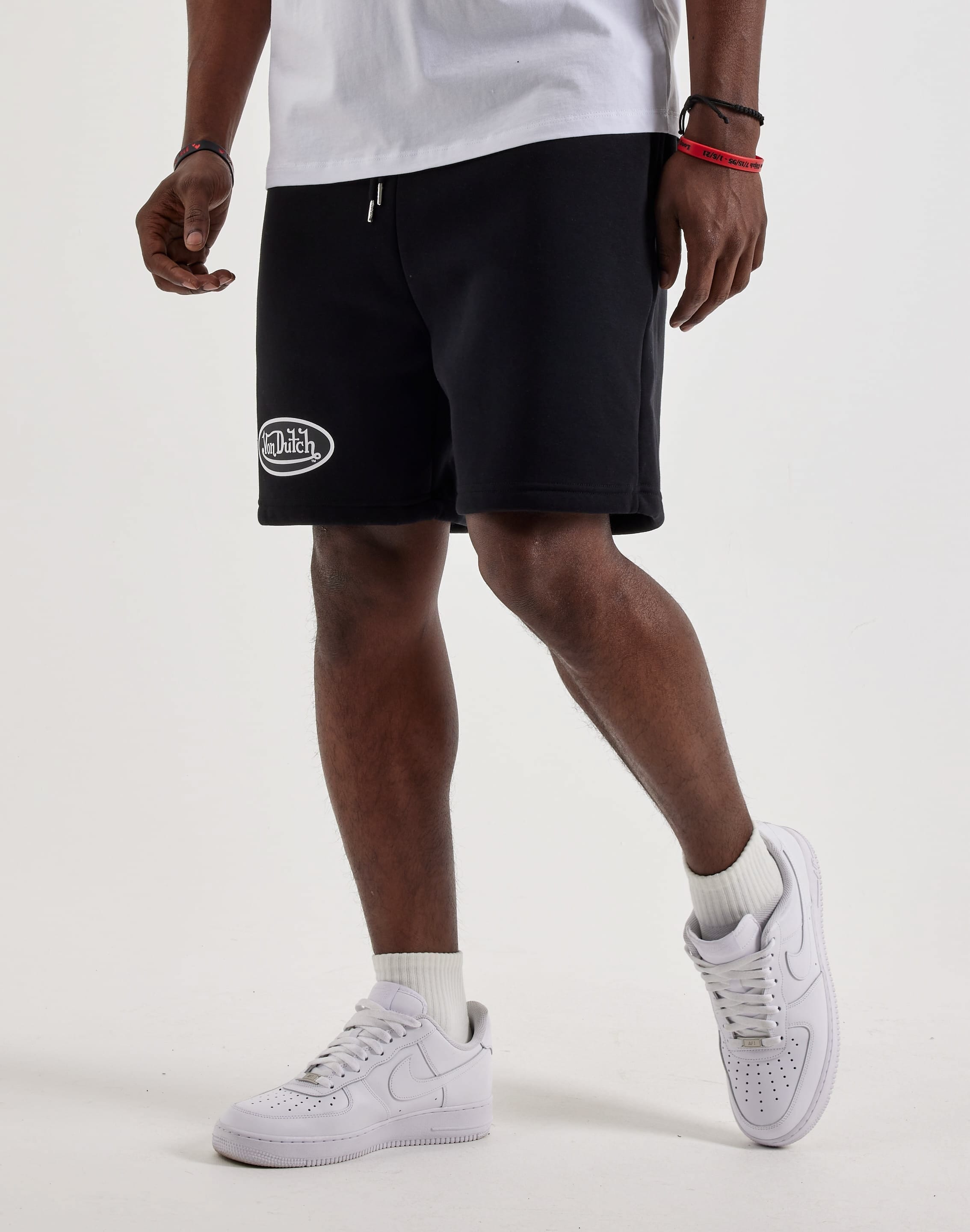 Von Dutch Classic Logo Fleece Sweat Shorts