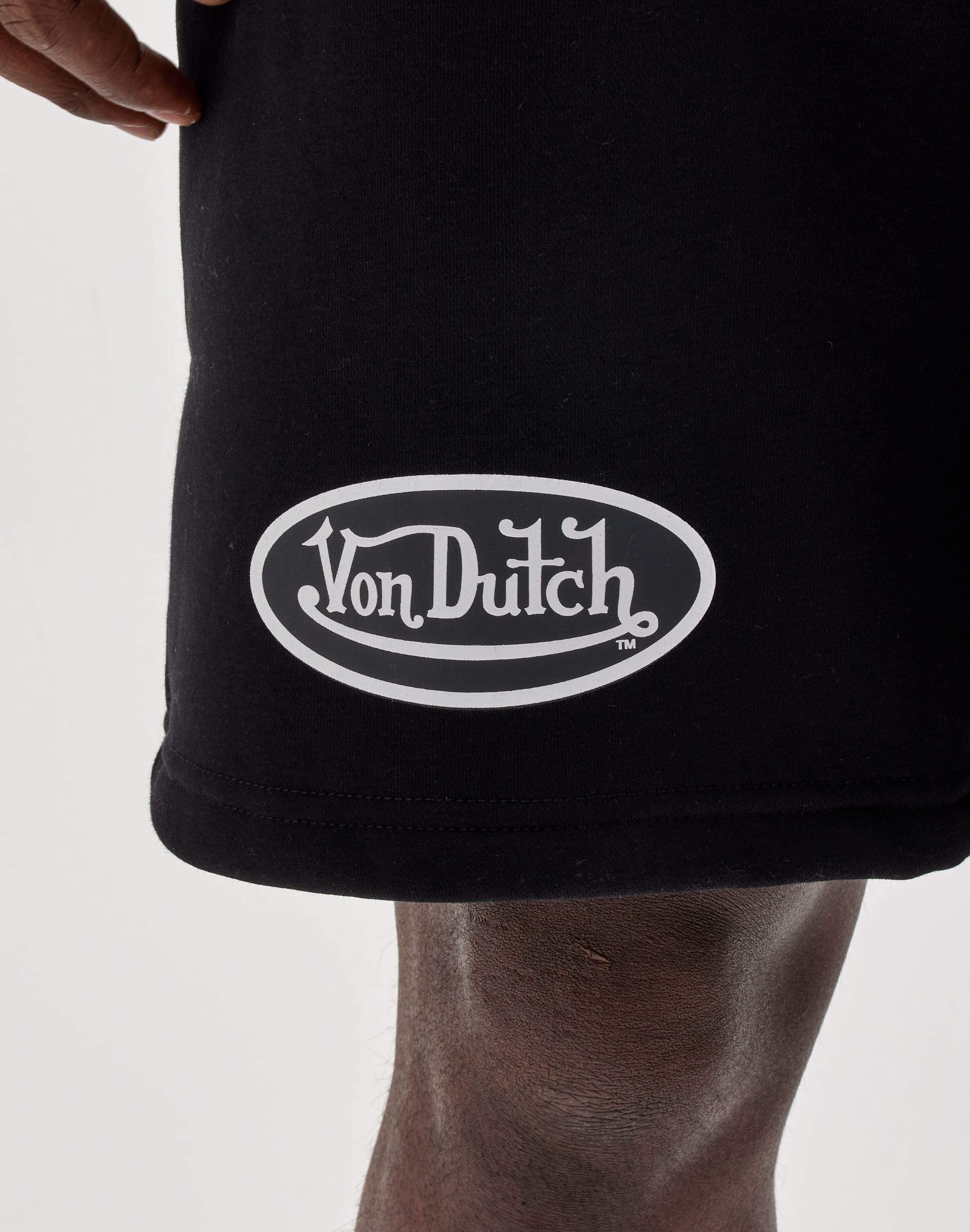 Von Dutch Classic Logo Fleece Sweat Shorts