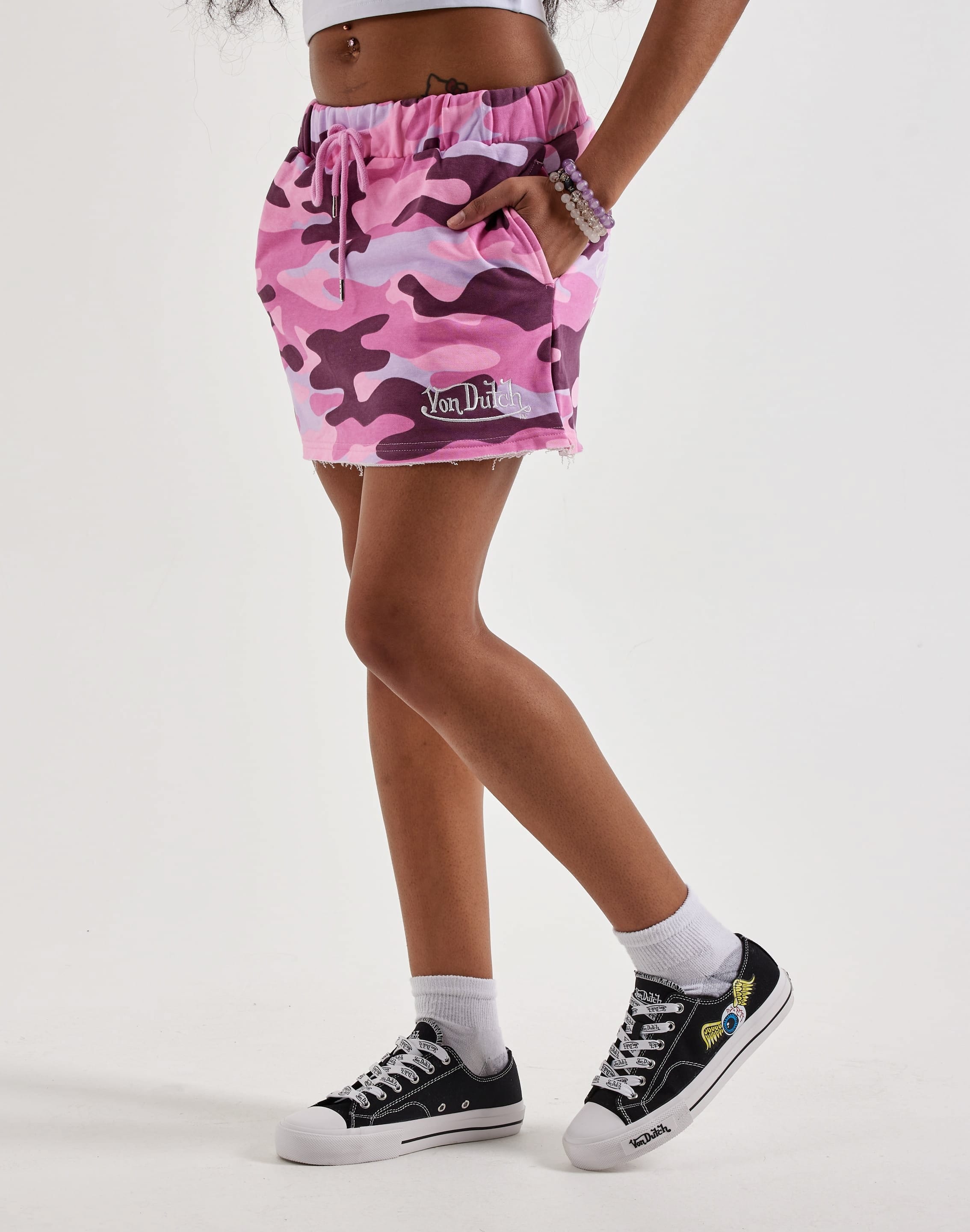 Von Dutch Fleece Skirt