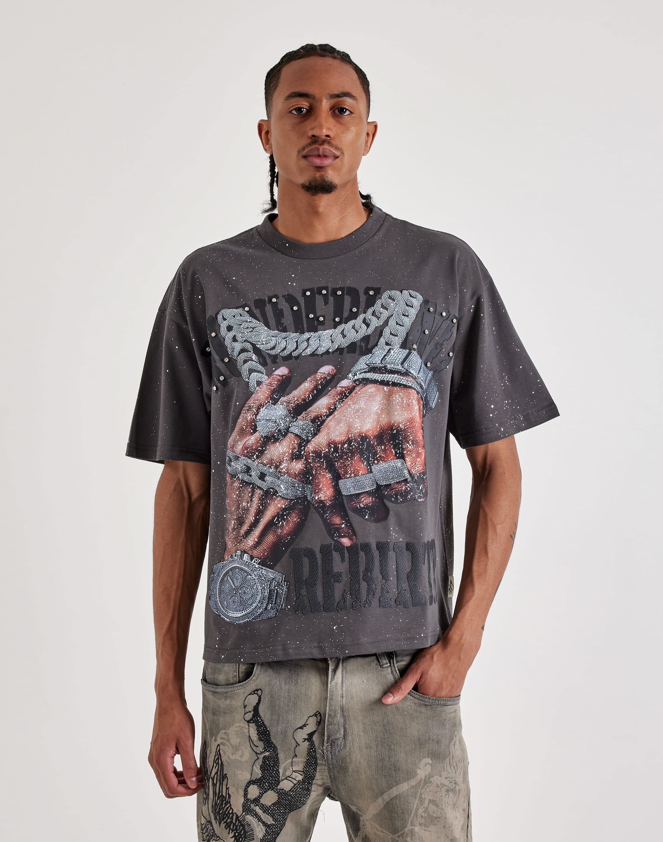 BKYS Rebirth Terry Cropped T-Shirt