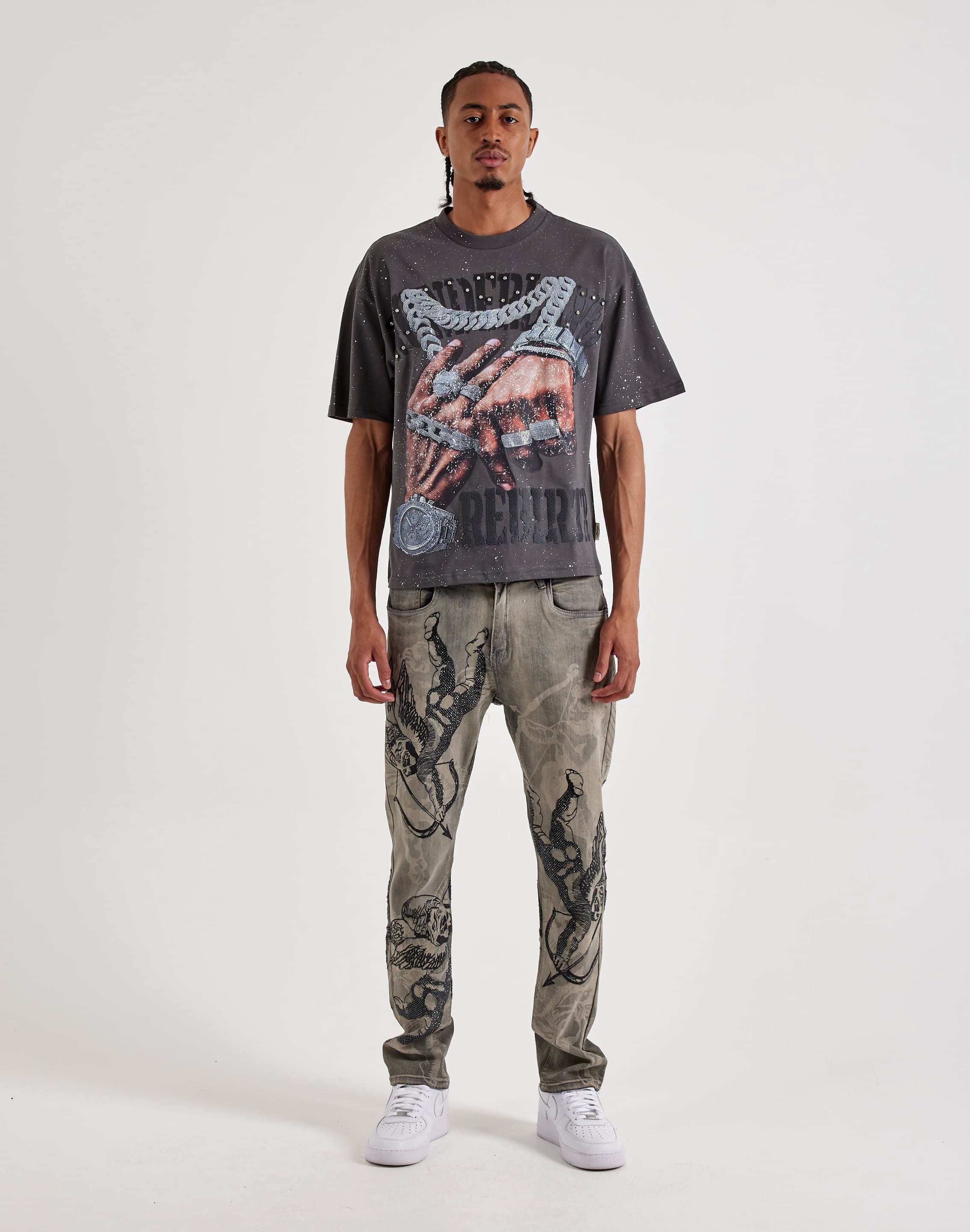 BKYS Rebirth Terry Cropped T-Shirt